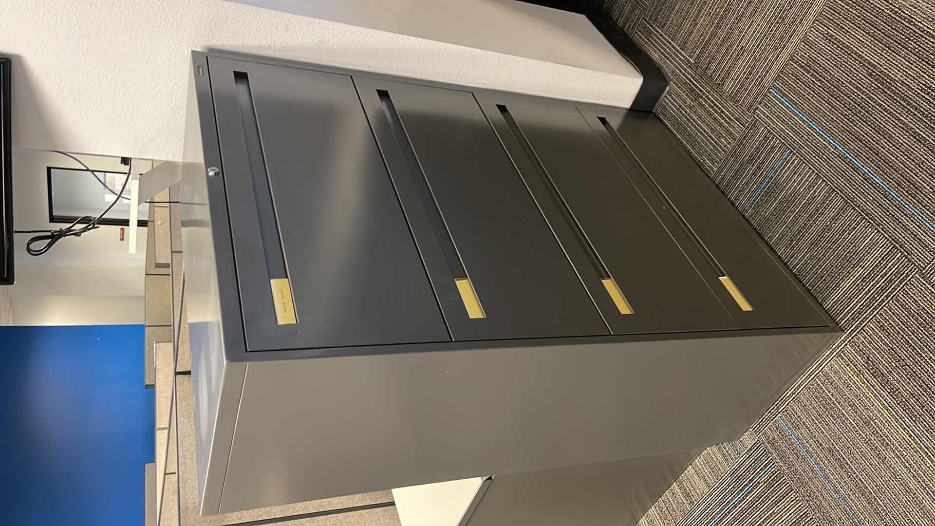 Photo 1 of BOULEVARD MEDAL FILING CABINET 36” X 18” H54”