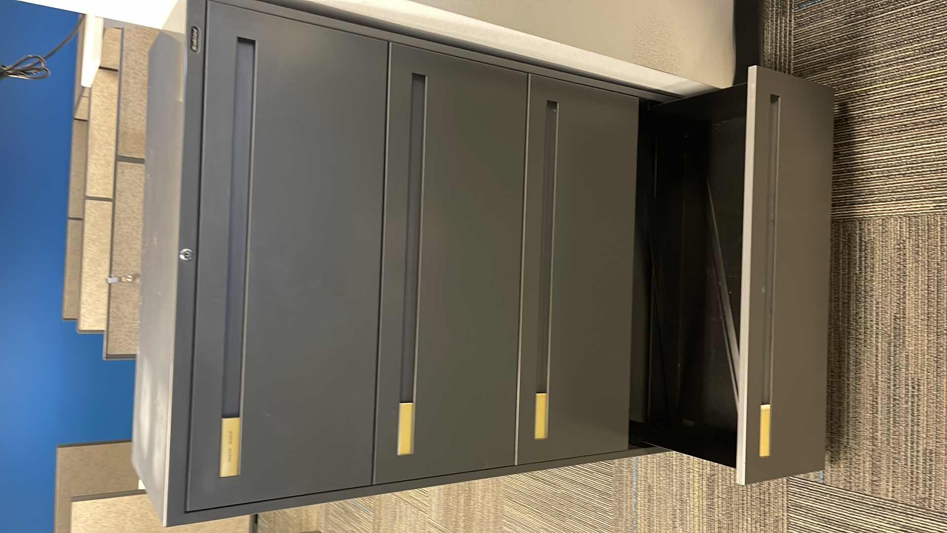 Photo 1 of BOULEVARD MEDAL FILING CABINET 36” X 18” H54”