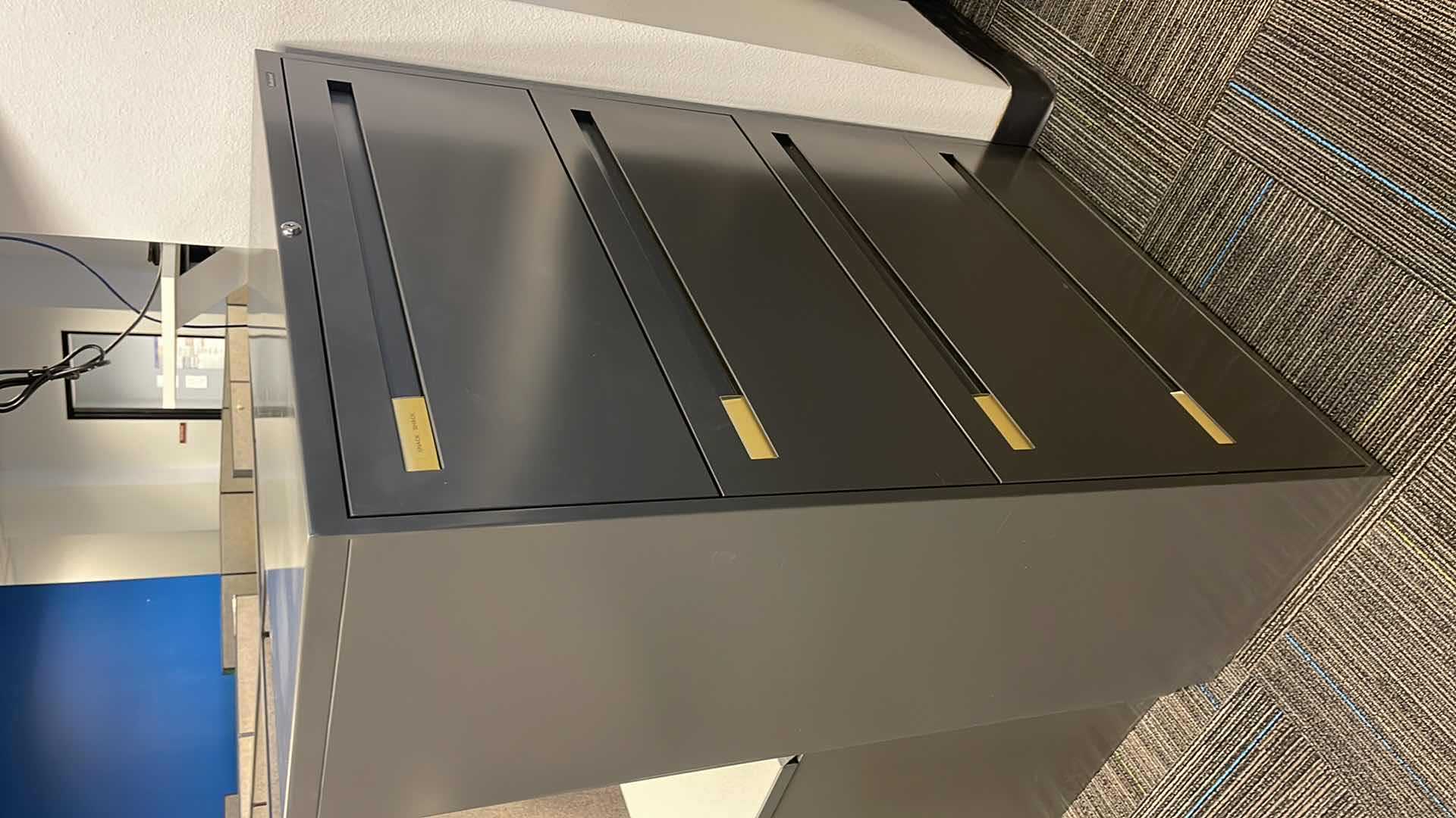 Photo 1 of BOULEVARD MEDAL FILING CABINET 36” X 18” H54”