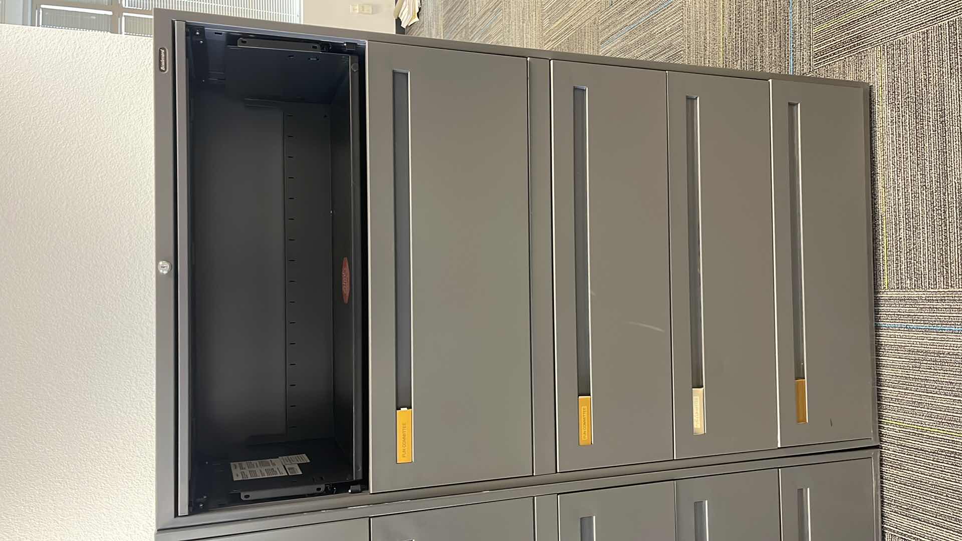 Photo 1 of BOULEVARD MEDAL FILING CABINET 36” X 18” H66”