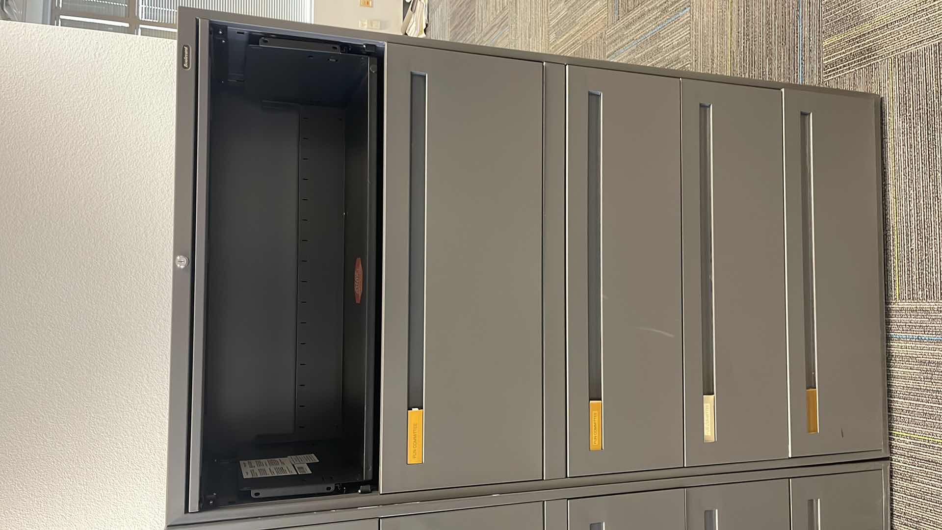 Photo 1 of BOULEVARD MEDAL FILING CABINET 36” X 18” H66”