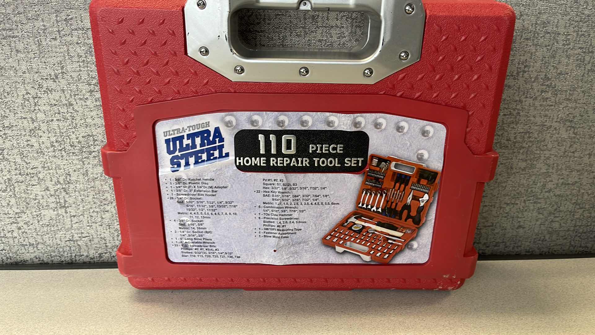 Photo 1 of YLTRA STEEL TOOL SET W CARRY CASE (MISSING TOOLS)