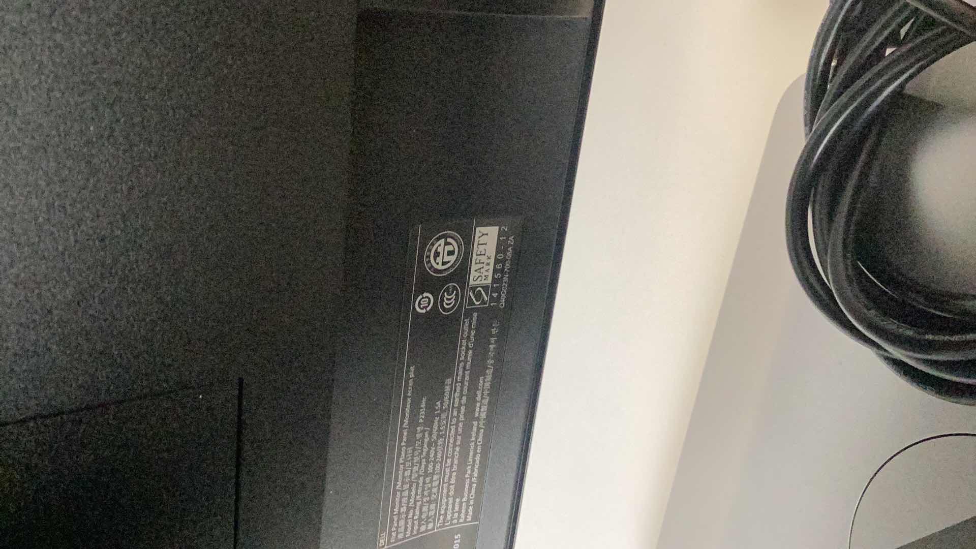 Photo 1 of DELL 23” FLAT PANEL MONITOR P2314HT