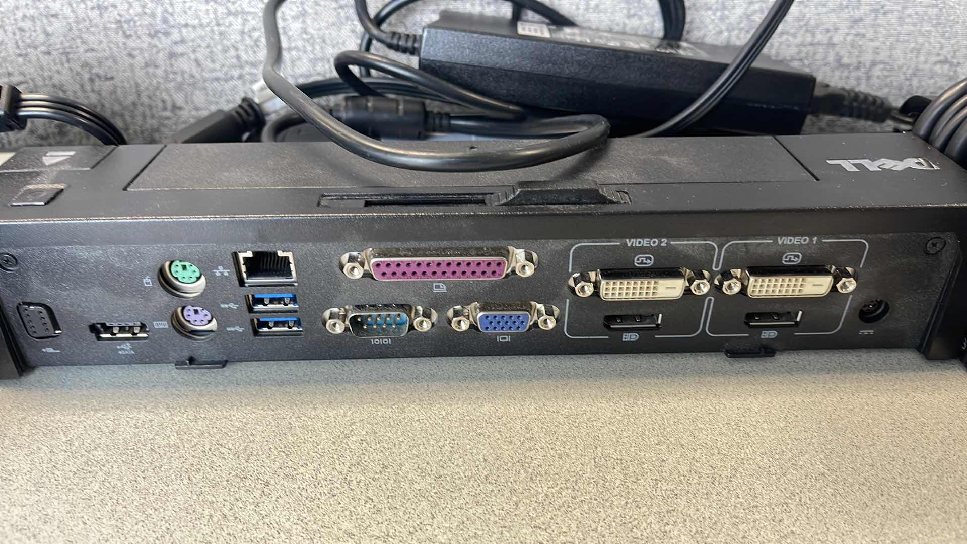 Photo 1 of 3 PC DELL DOCKING STATIONS APPROX VALUE $120