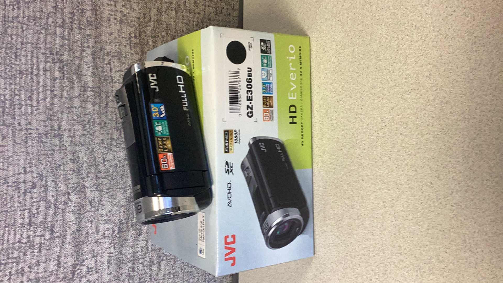 Photo 1 of JVC GZ-E306BU NO POWER CABLE