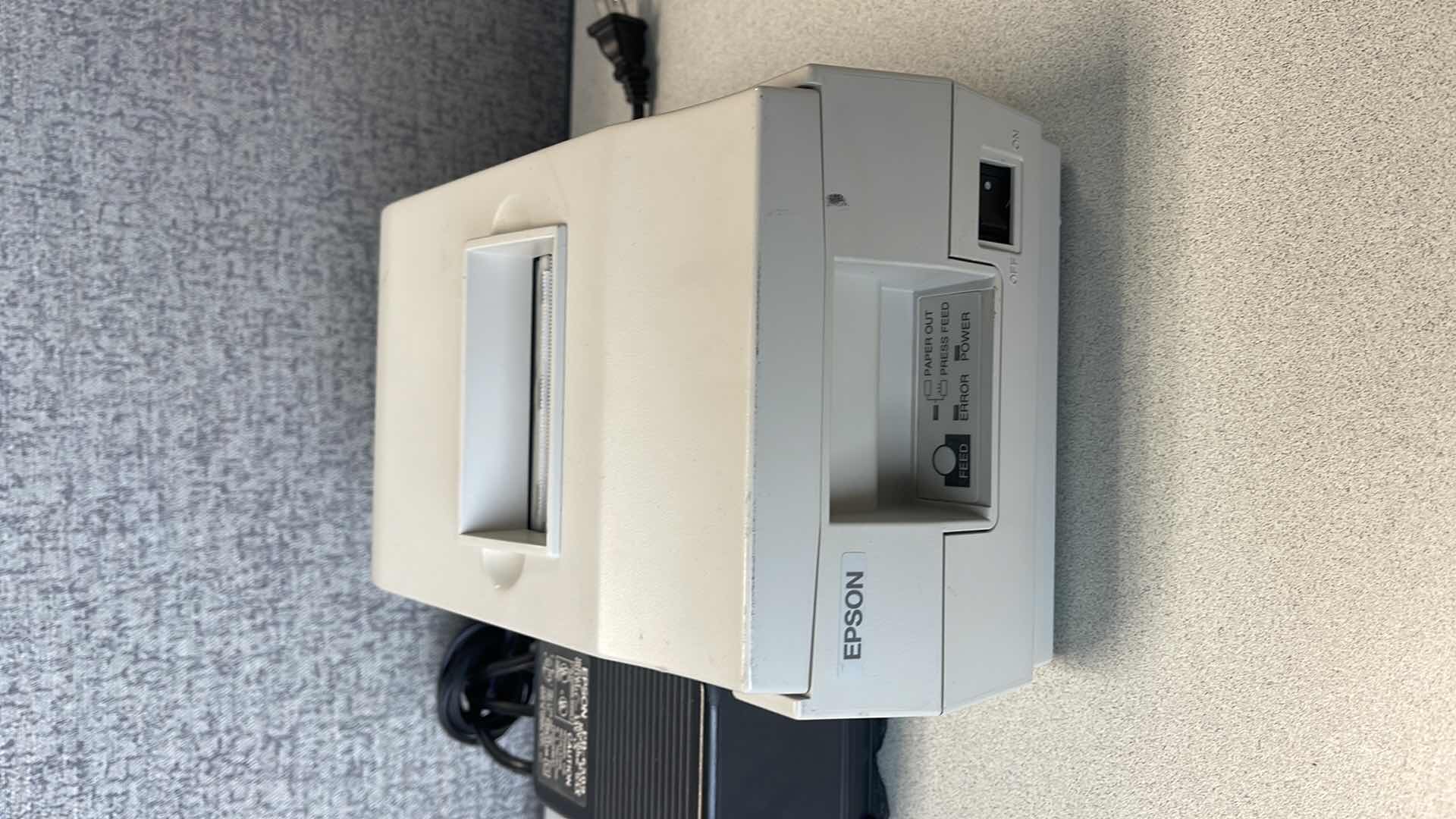 Photo 1 of EPSON M119D MONOCHROME SERIAL THERMAL RECEIPT PRINTER