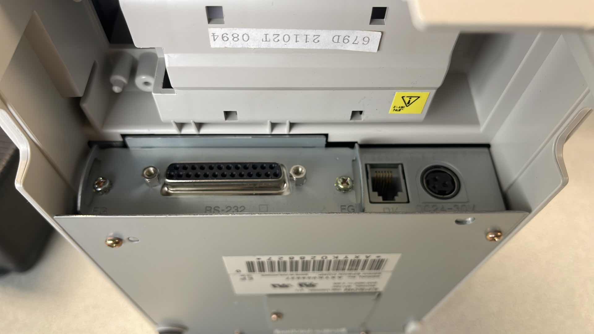 Photo 1 of EPSON M119D MONOCHROME SERIAL THERMAL RECEIPT PRINTER