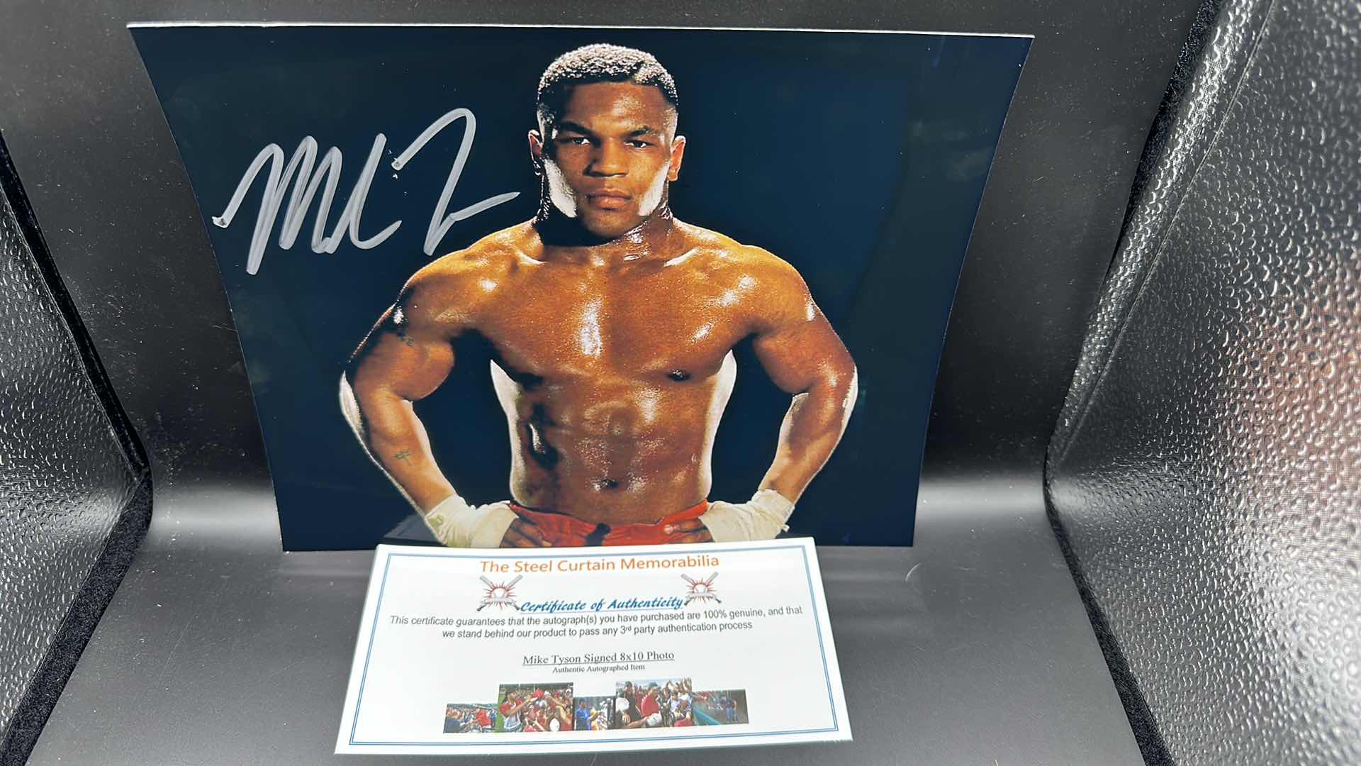 Photo 1 of MIKE TYSON 8” X 10” AUTOGRAPHED PHOTO W COA