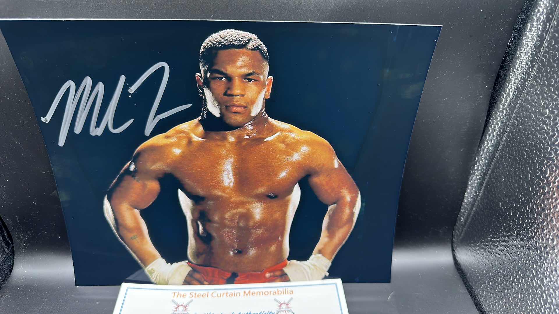 Photo 2 of MIKE TYSON 8” X 10” AUTOGRAPHED PHOTO W COA