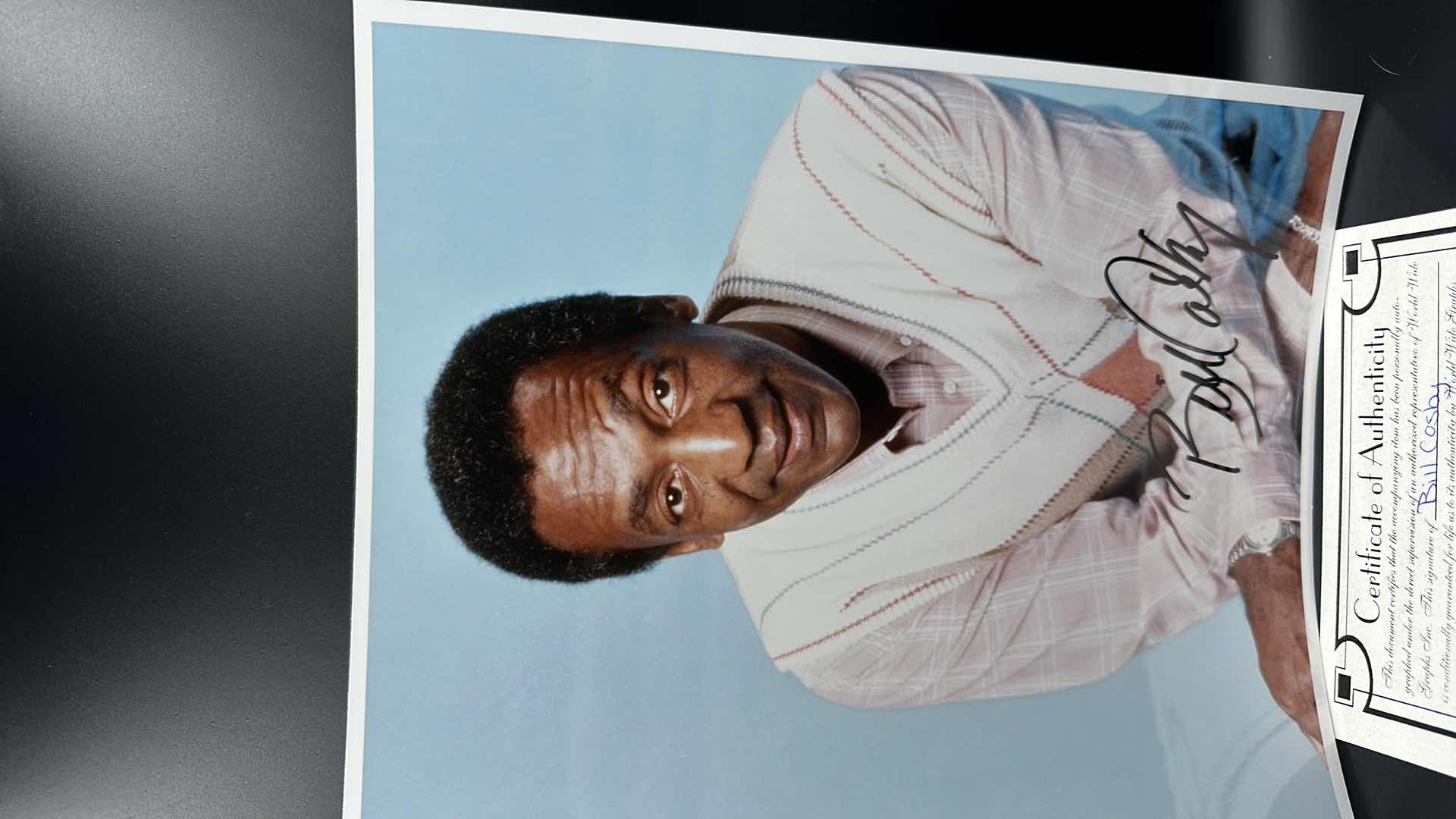 Photo 1 of BILL COSBY 8” X 10” AUTOGRAPHED PHOTO W COA