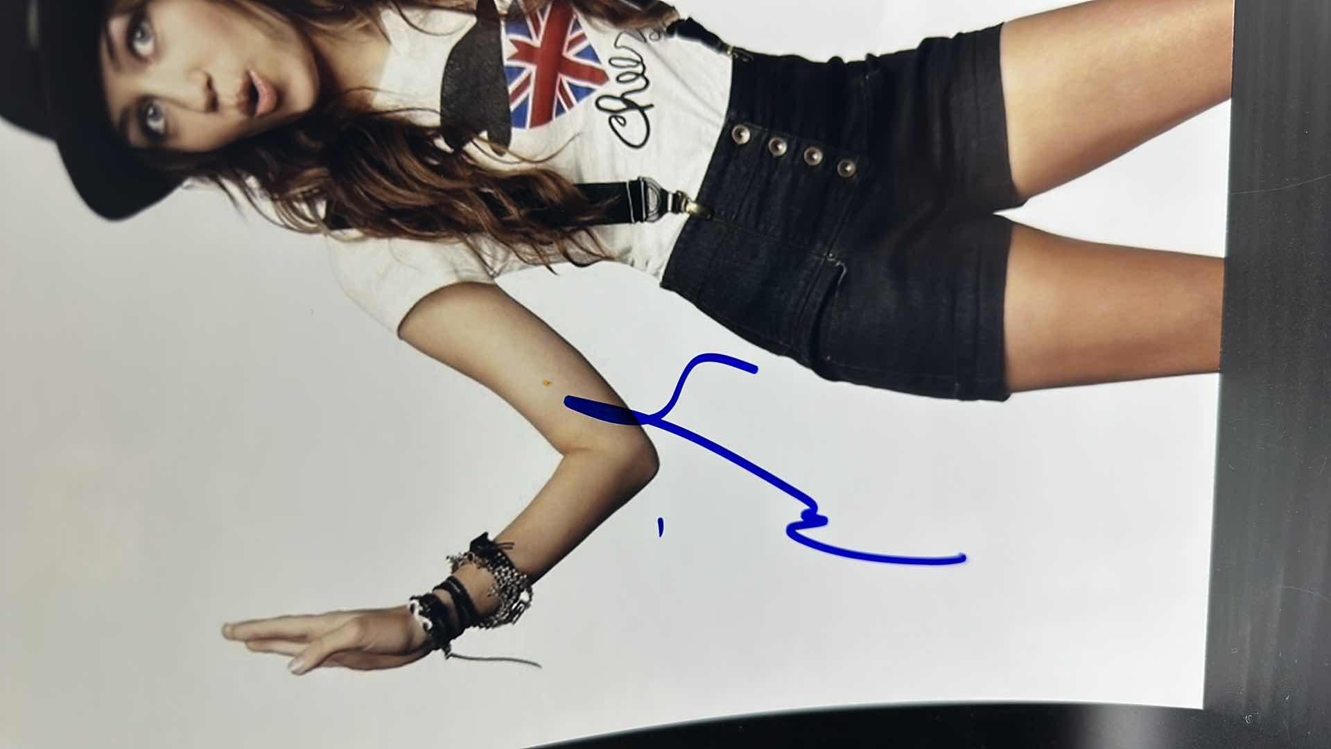 Photo 1 of MILEY CYRUS 8” X 10” AUTOGRAPHED PHOTO