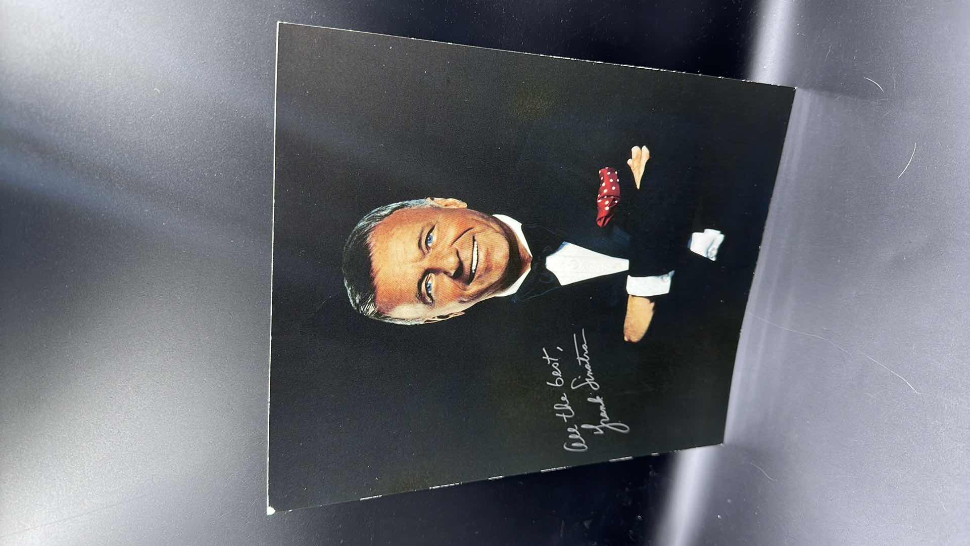 Photo 1 of RARE 1994 FRANK SINATRA 8” X 10” AUTOGRAPHED PHOTO