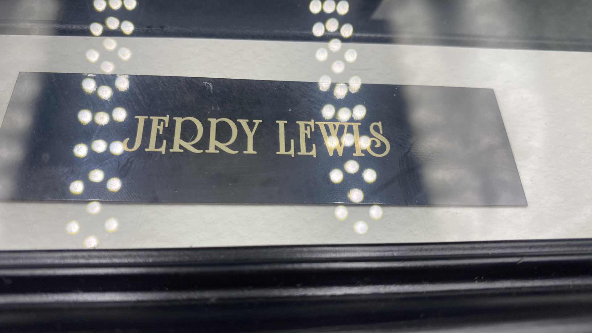 Photo 1 of JERRY LEWIS AUTOGRAPHED 8”X10” FRAMED PHOTO