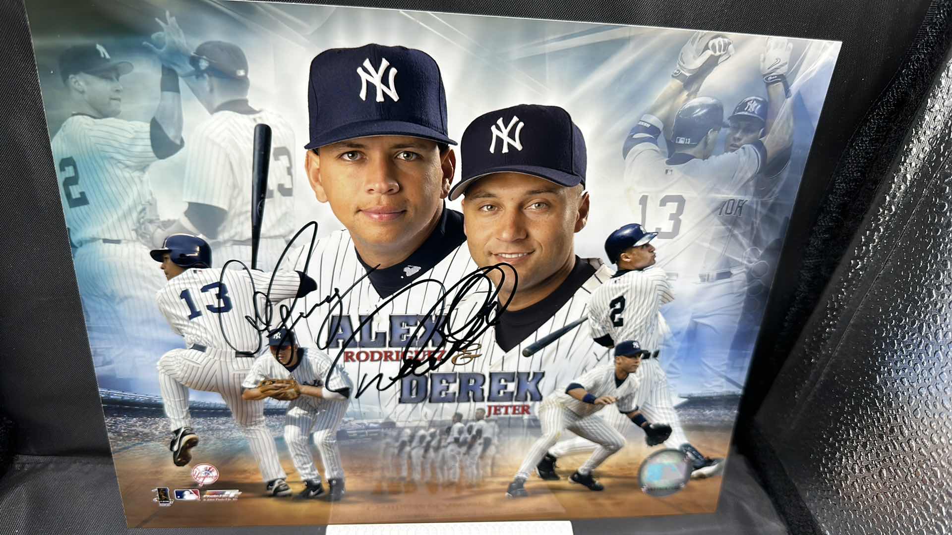 Photo 1 of ALEX RODRIGUEZ & DEREK JETER 8”X10” AUTOGRAPHED PHOTO W COA