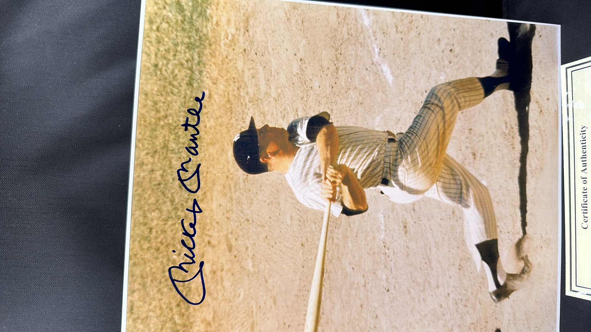 Photo 2 of MICKEY MANTLE 8”X10” AUTOGRAPHED PHOTO W COA