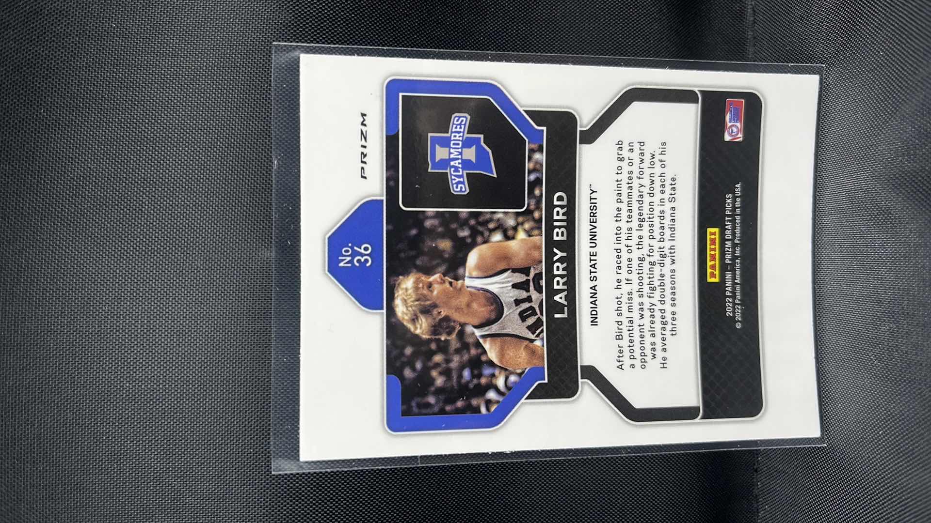 Photo 2 of 2022 LARRY BIRD PANINI PRIZM 36
