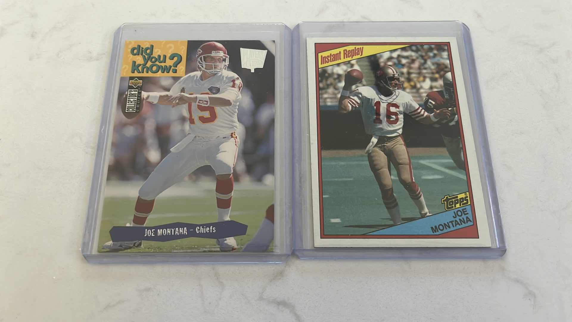 Photo 1 of Assorted joe Montana football cards