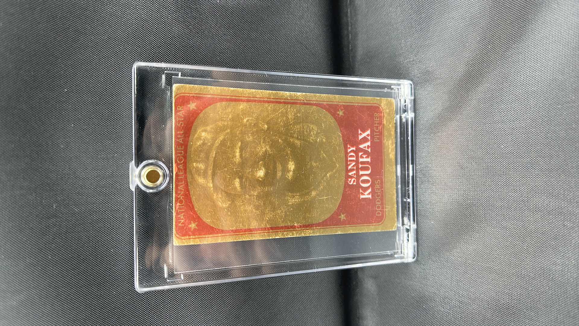 Photo 1 of 1965 TOPPS embossed sandy koufax 8