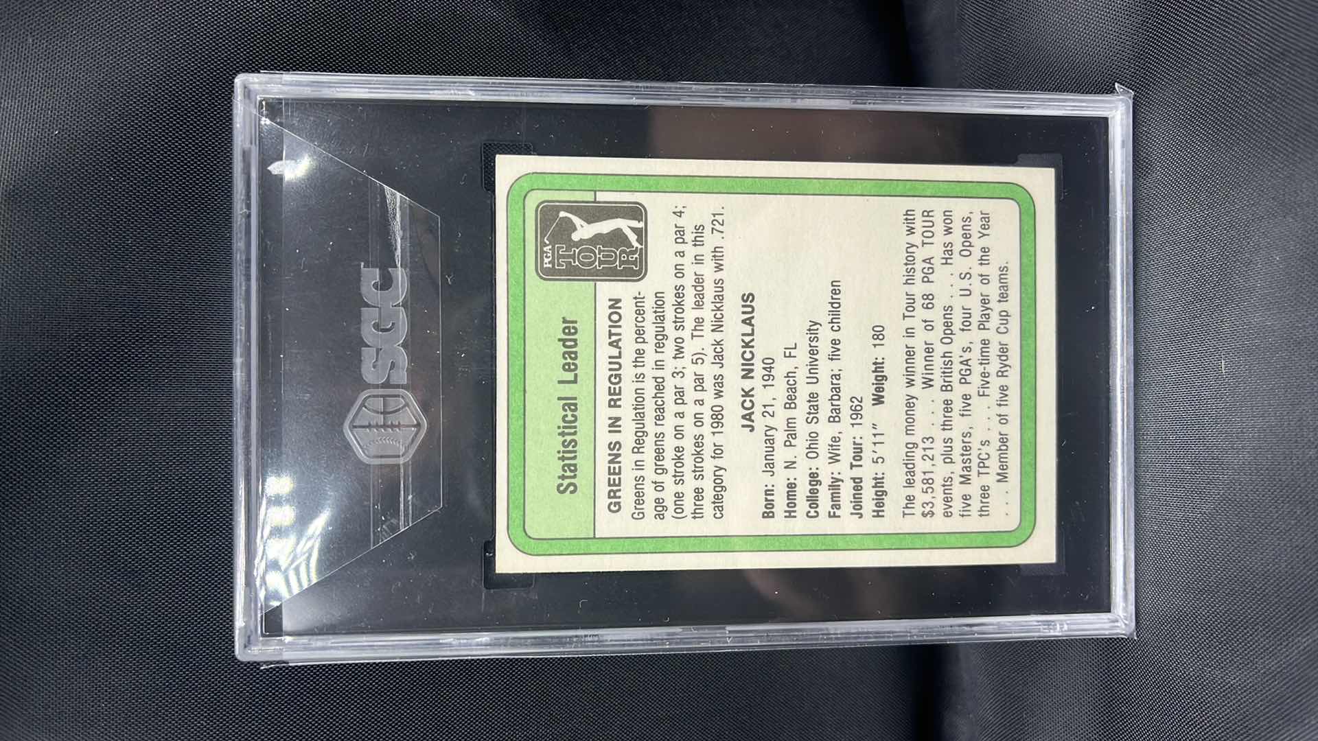 Photo 1 of 1981 donruss jack nicklaus mint 8