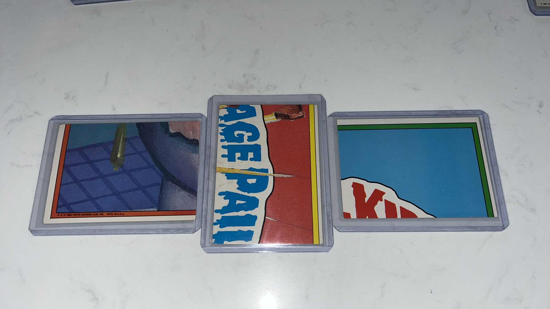 Photo 1 of Assorted garbage pail kids collectible sticker cards