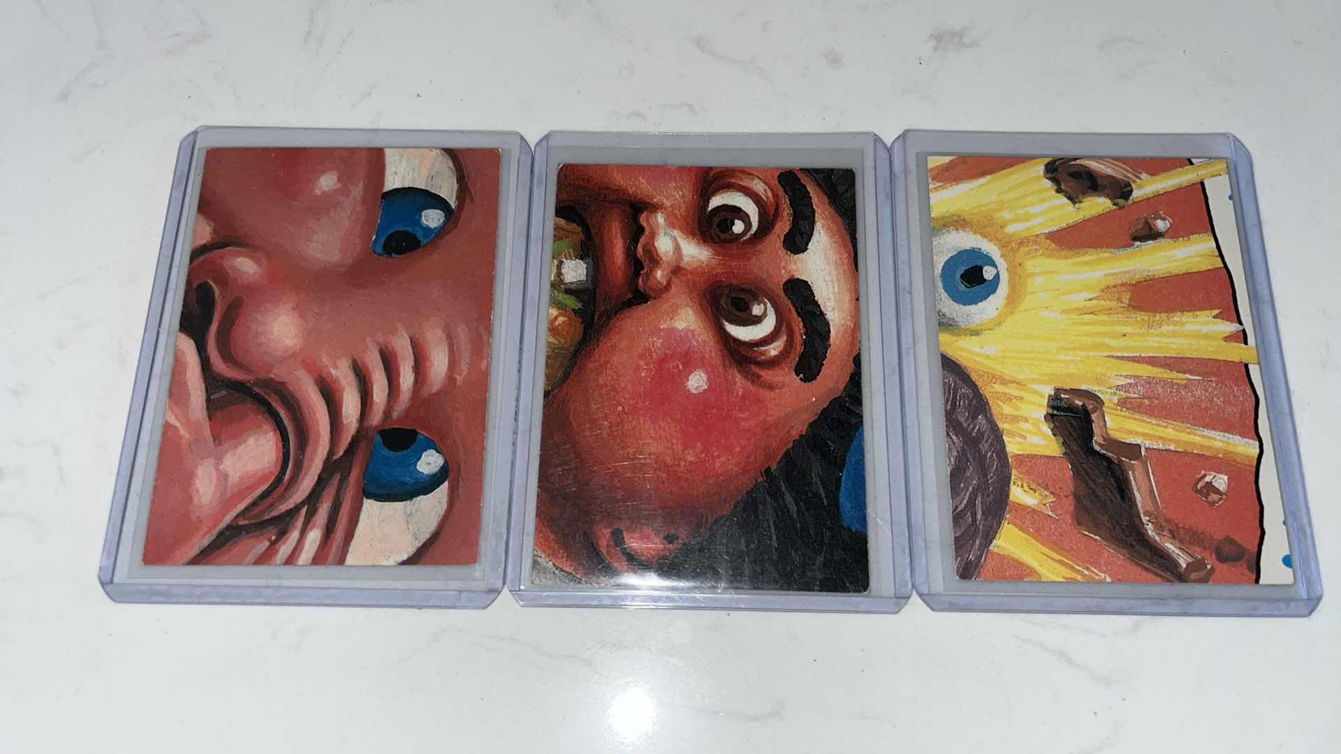 Photo 1 of Assorted garbage pail kids collectible sticker cards