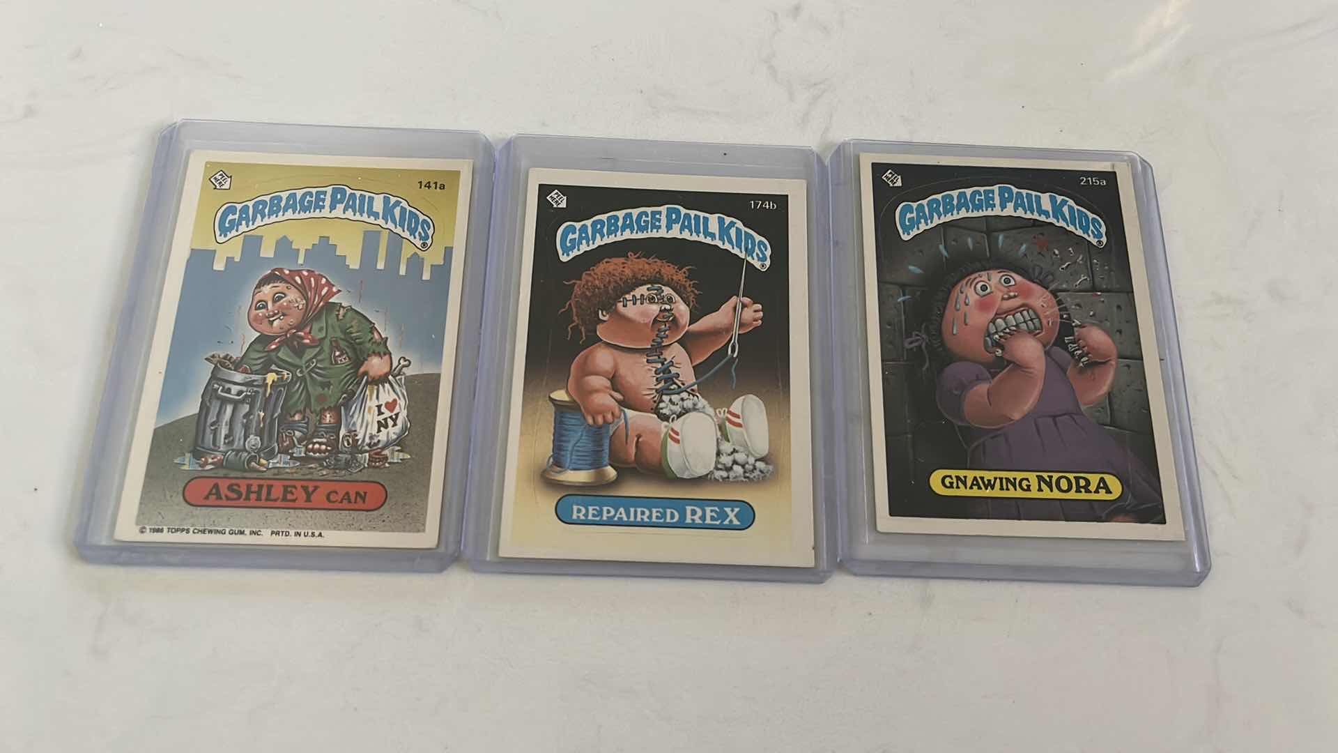 Photo 1 of Assorted garbage pail kids collectible sticker cards