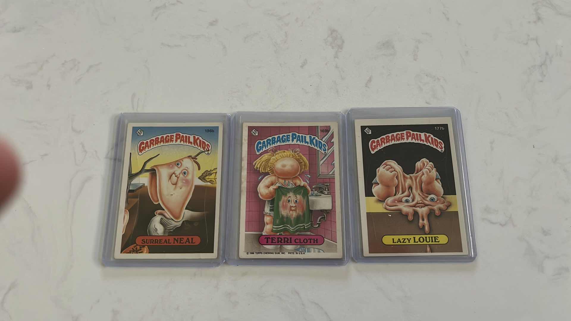 Photo 1 of Assorted garbage pail kids collectible sticker cards