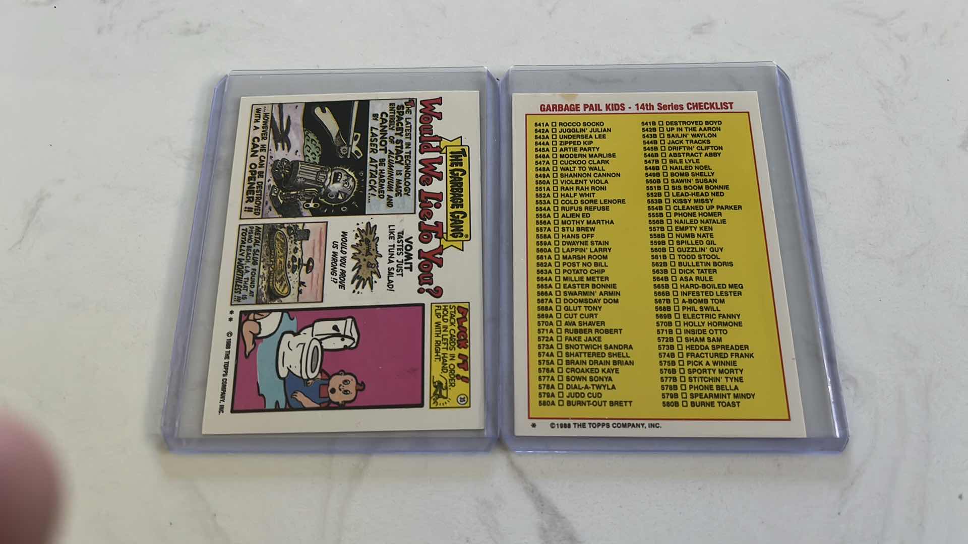 Photo 1 of Assorted garbage pail kids collectible sticker cards