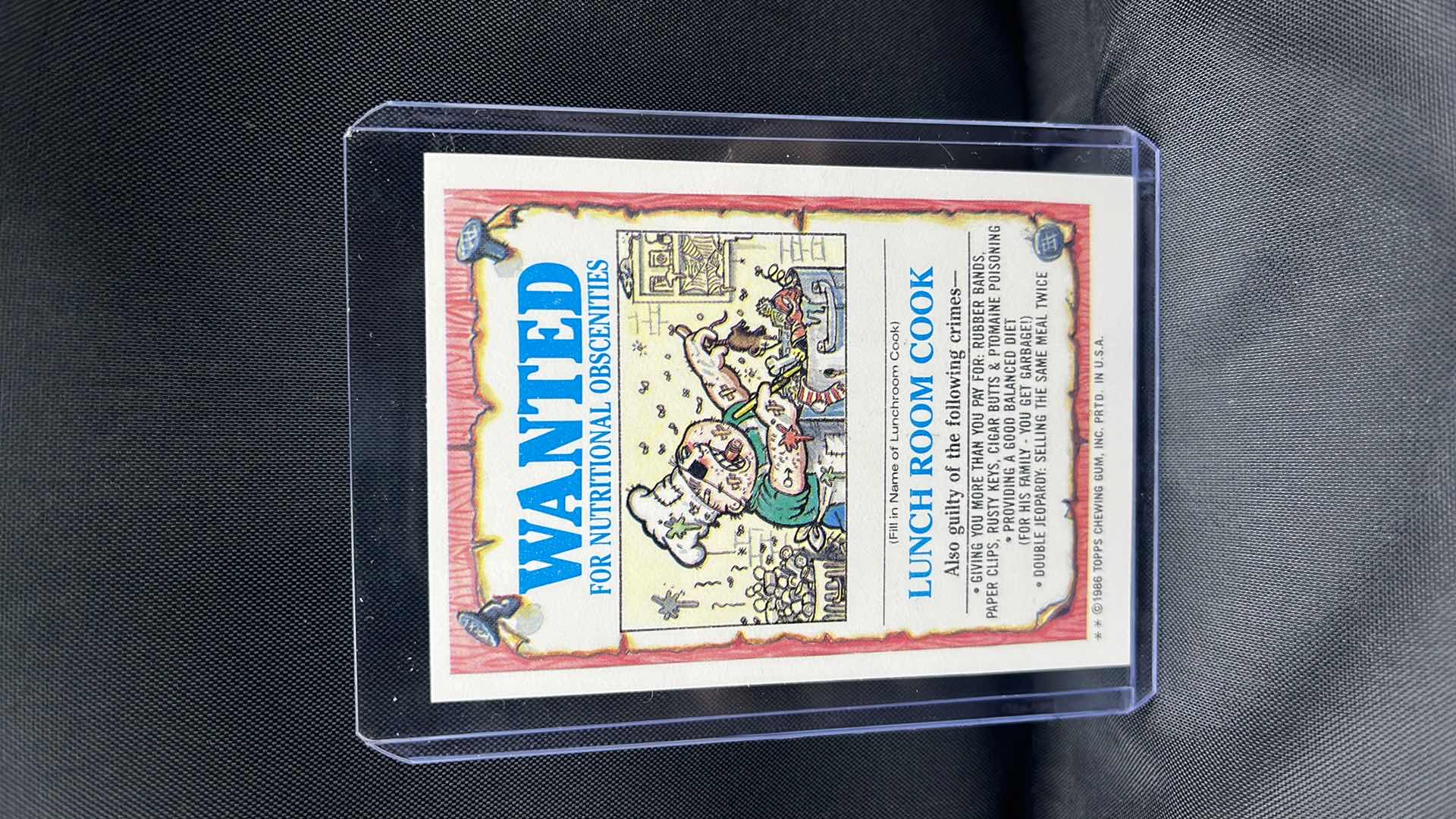 Photo 1 of 1986 Topps Garbage Pail Kids TIFFANY LAMP #148B