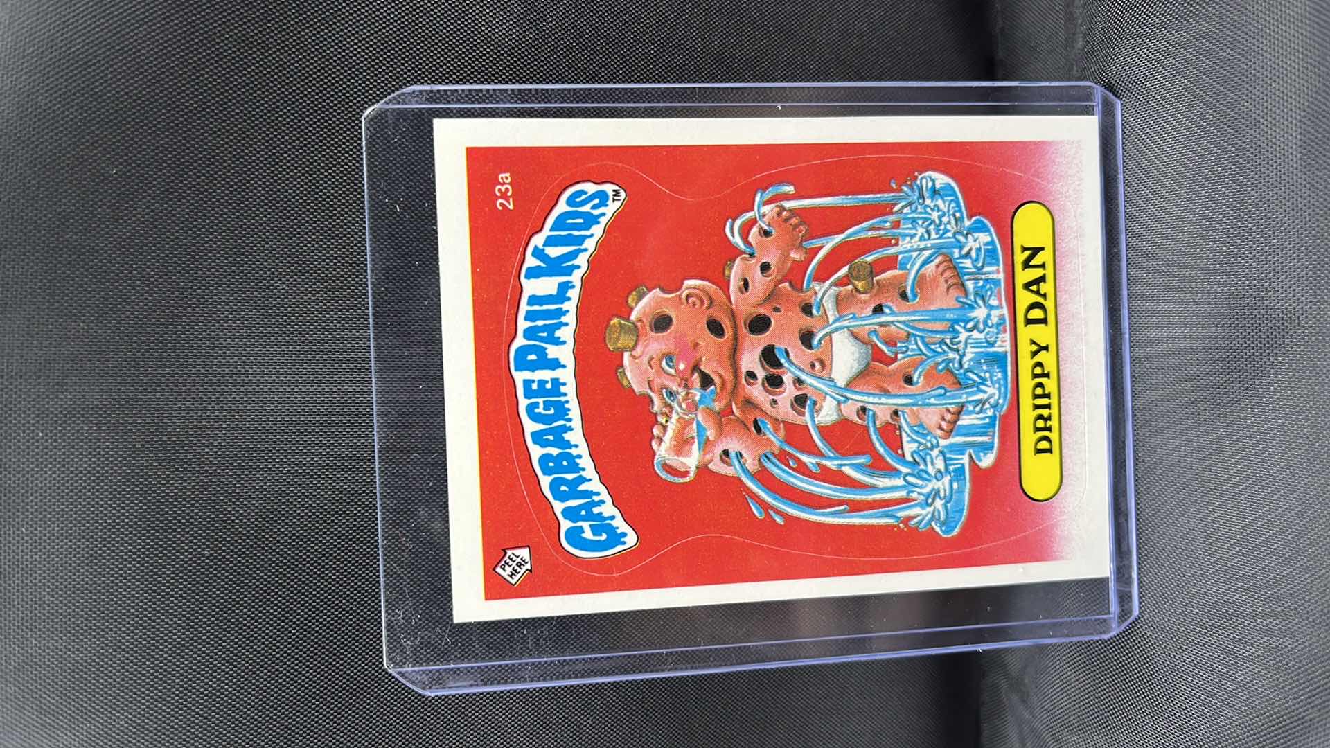 Photo 1 of 1985 Topps Garbage Pail Kids Series 1 Drippy Dan  #23a