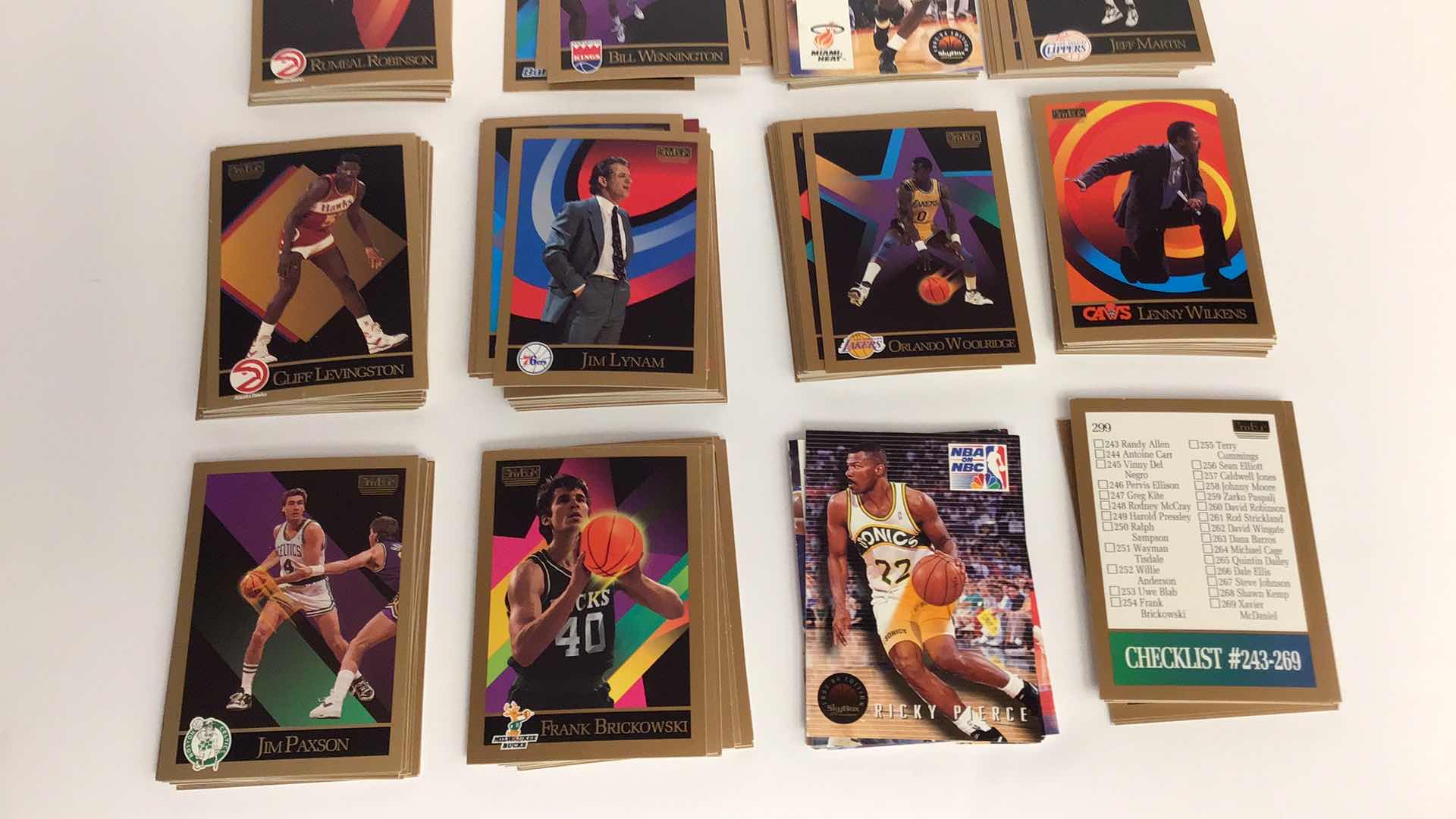 Photo 1 of $75 LOT OF APPROX 200 MISC SKYBOX 90S NBA CARDS*