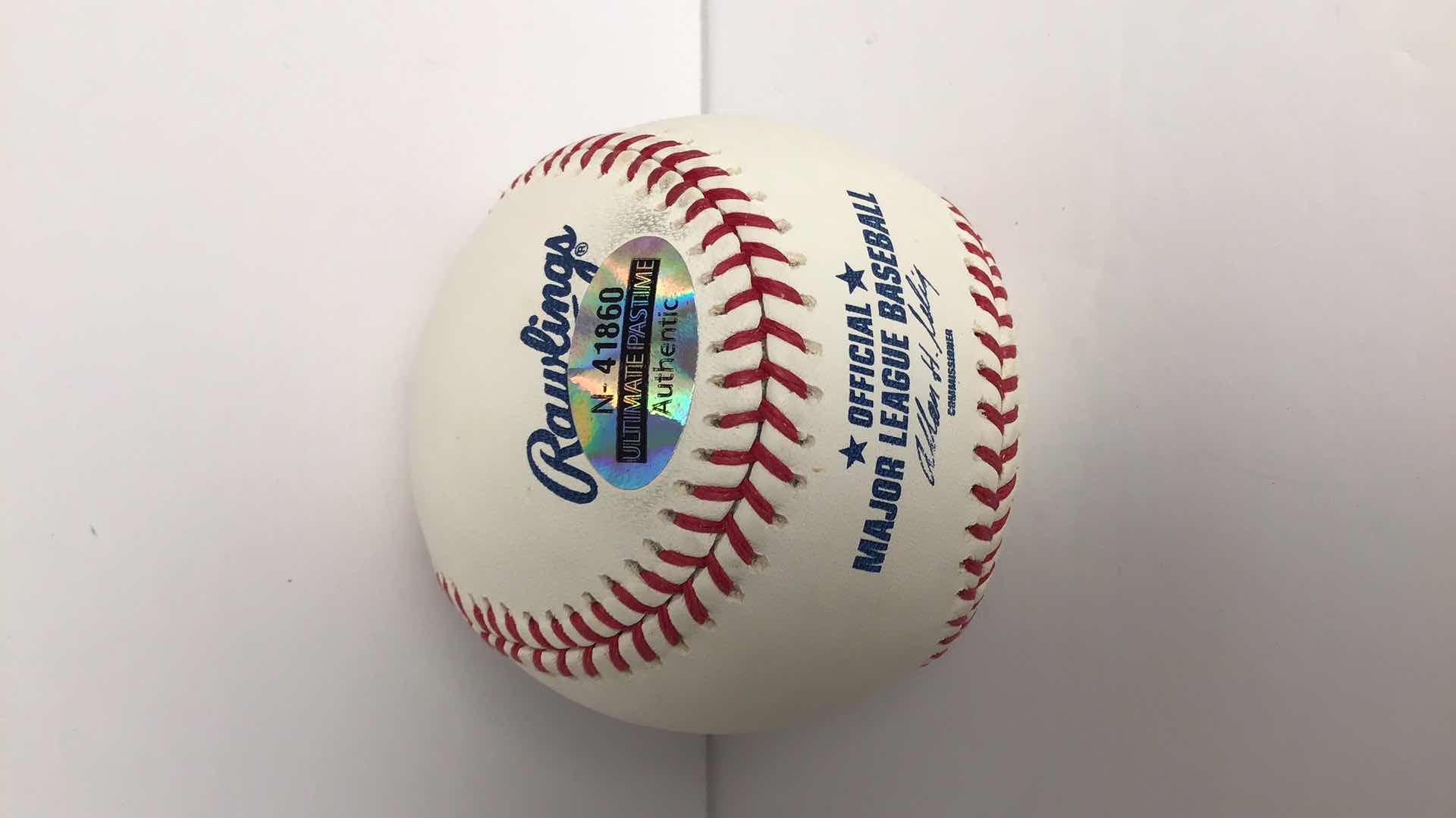 Photo 1 of $50 JAY JOHNSTONE SIGNED OFFICIAL RAWLINGS BASEBALL*