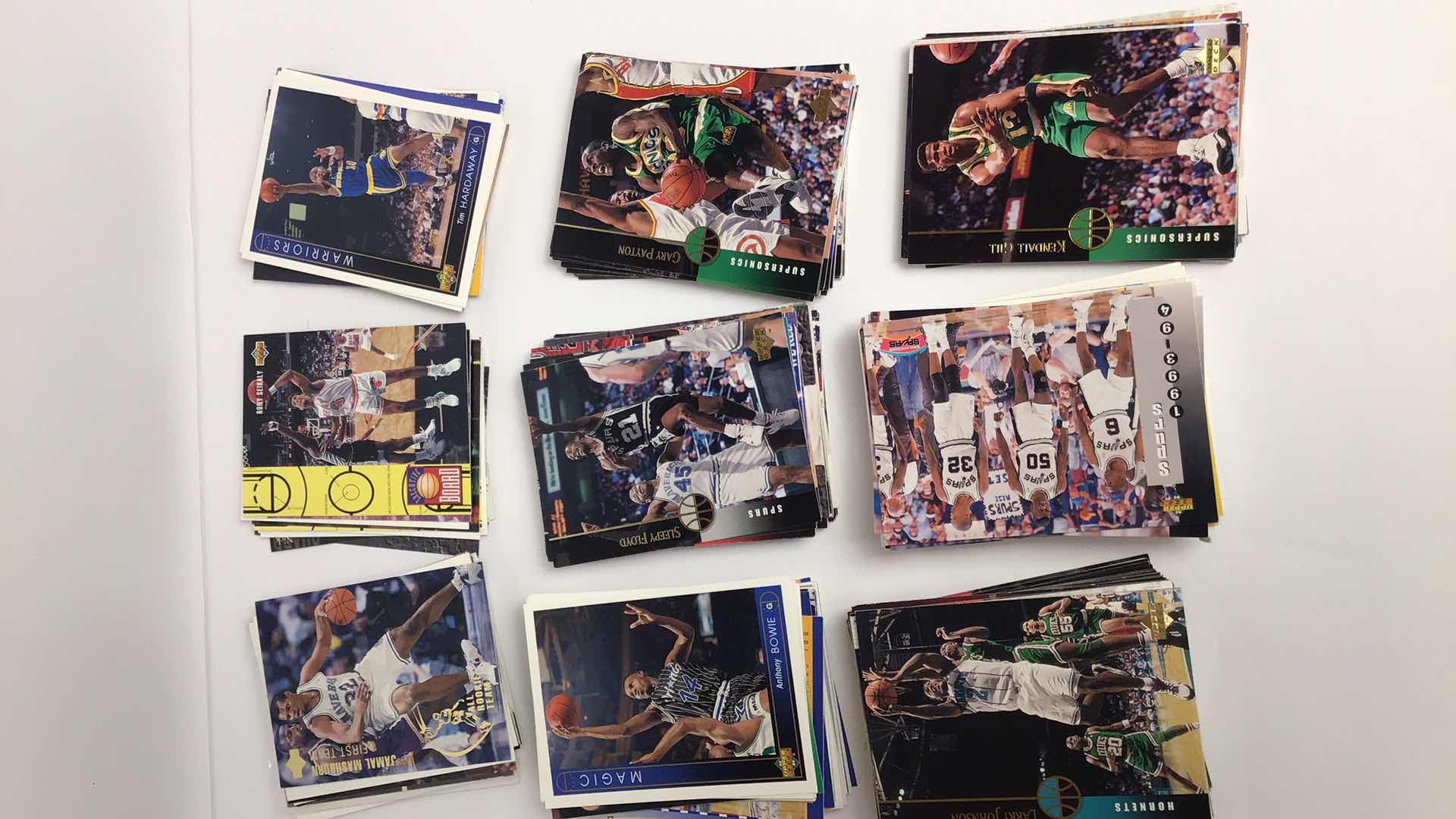Photo 1 of $50 LOT OF APPROX 200 UPPER DECK NBA 1990S CARDS*