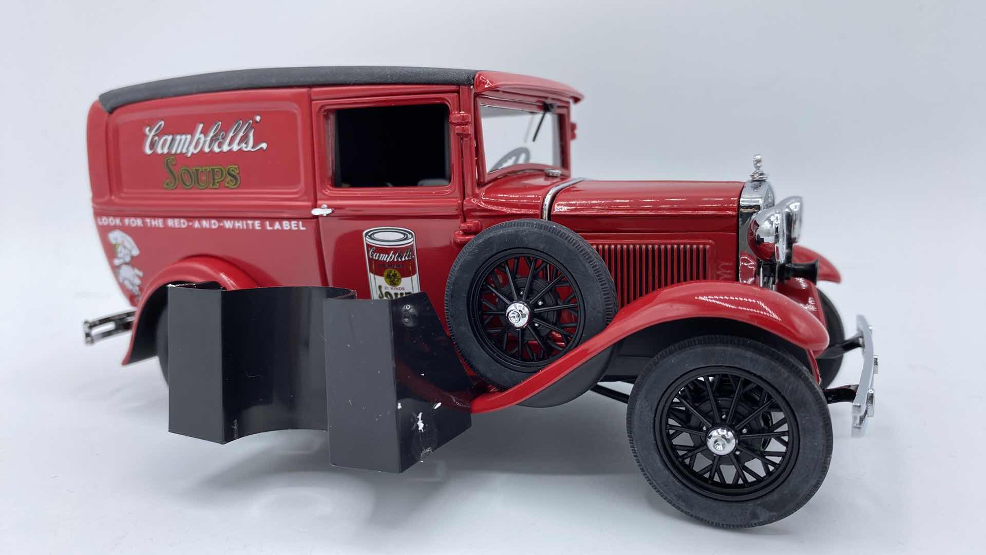 View 3 of DANBURY MINT 1931 CAMPBELL’S SOUP DELIVERY TRUCK DIE 1:24 INCLUDES BOX $150