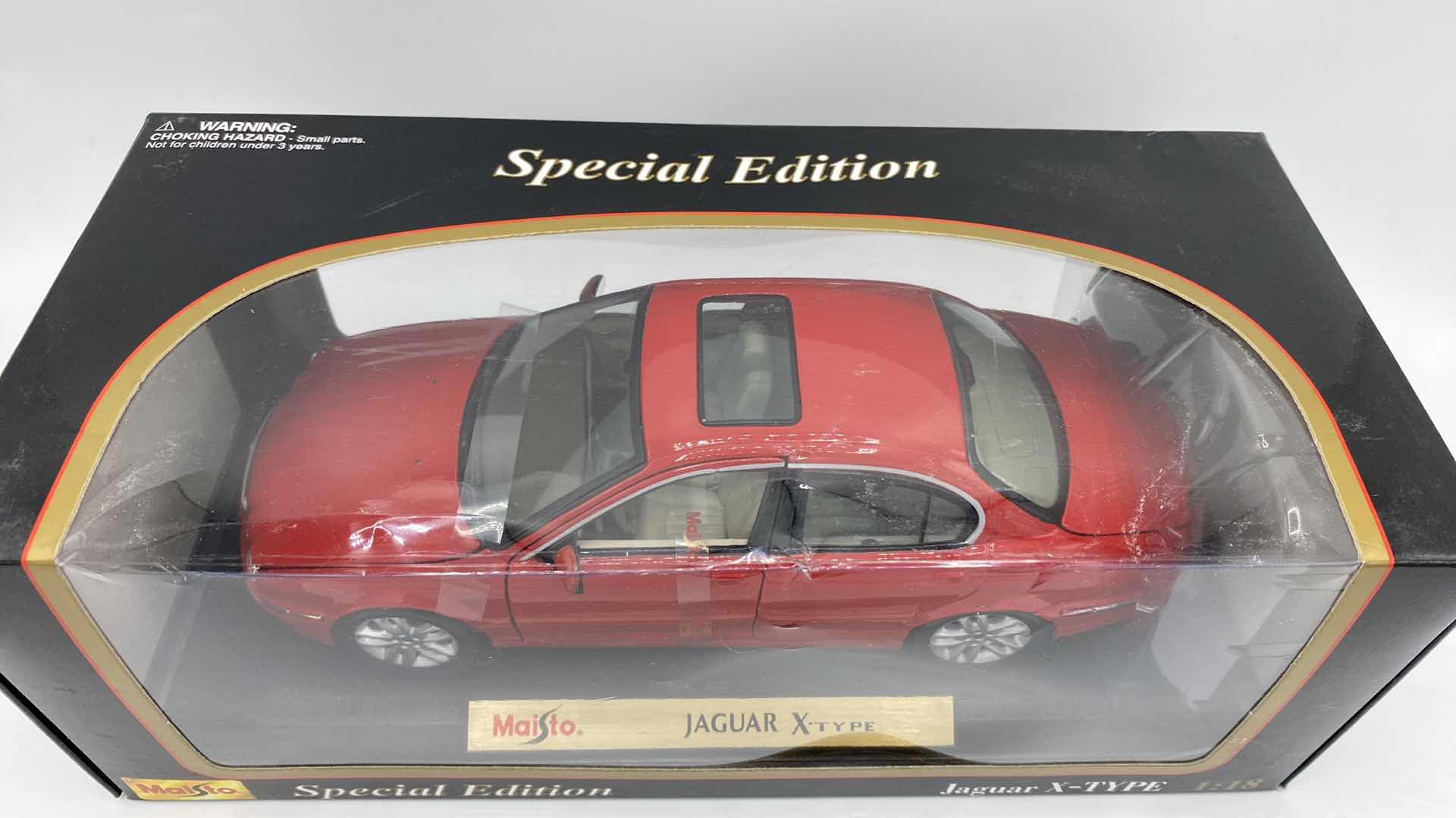 Photo 1 of NIB MAISTO SPECIAL EDITION JAGUAR X TYPE 1:18 $101