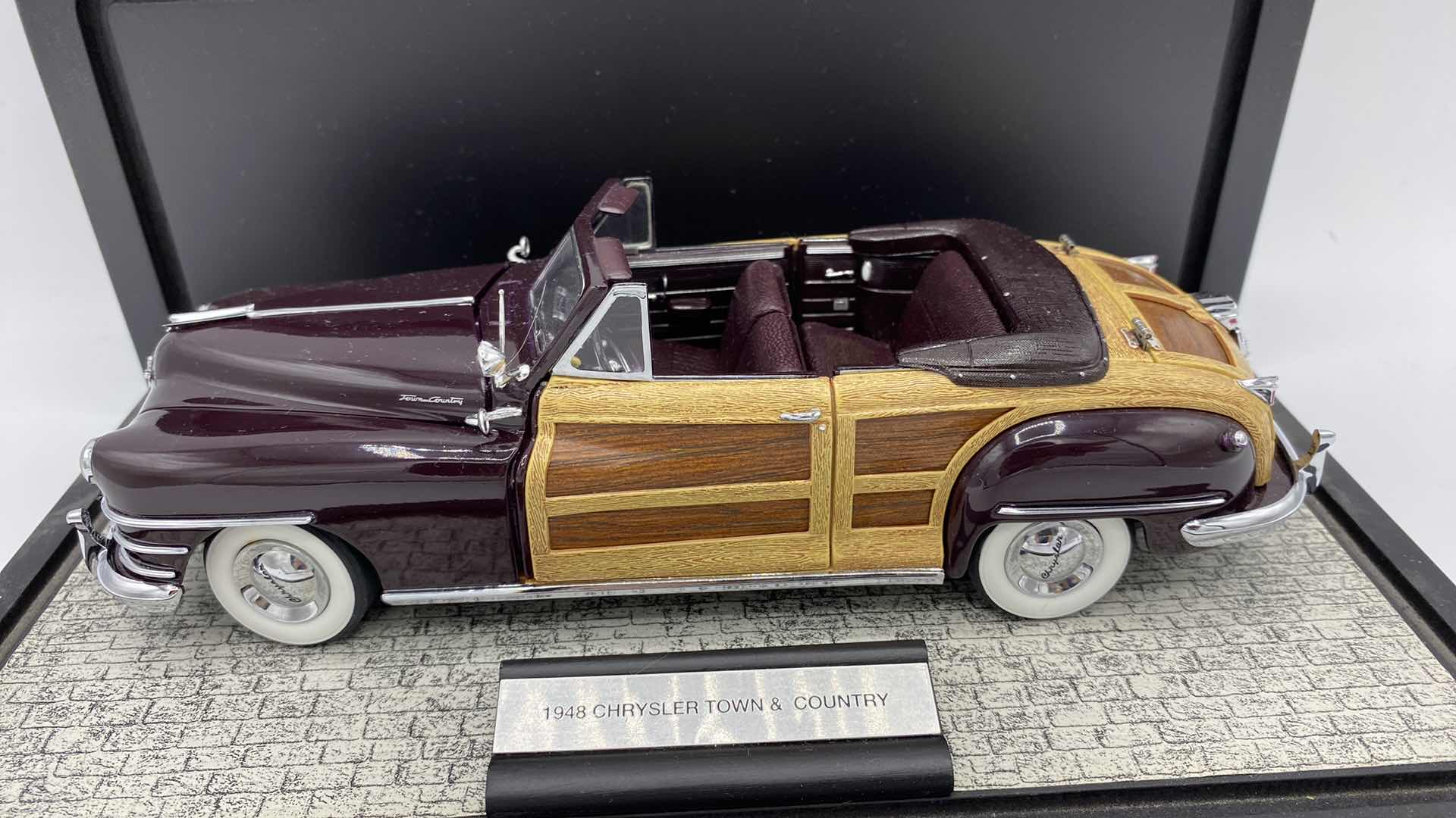Photo 1 of DANBURY MINT 1948 CHRYSLER CONVERTIBLE TOWN & COUNTRY SCALE 1:24