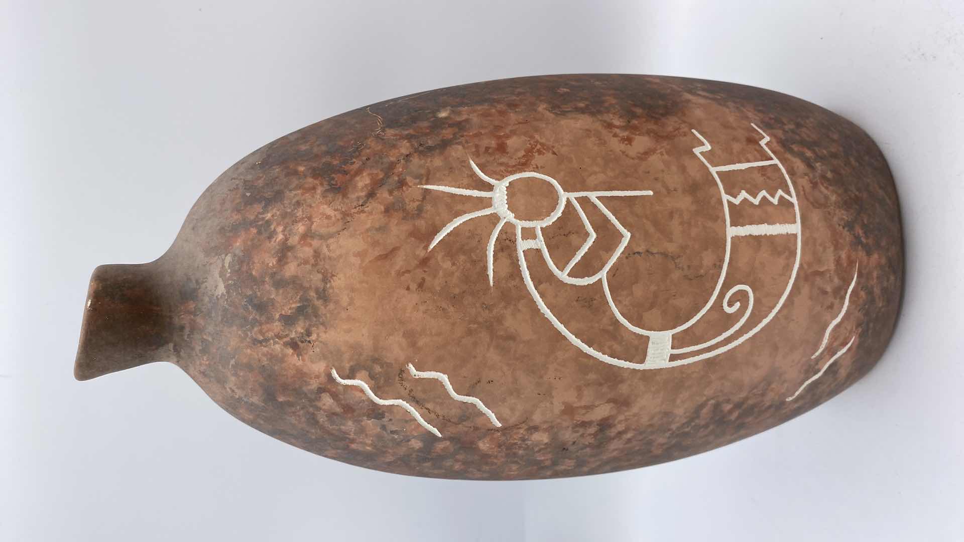 Photo 1 of PAIR OF SANDCAST POTTERY FROM MIKES SANDCAST IN MESA,AZ. TALKEST 11”