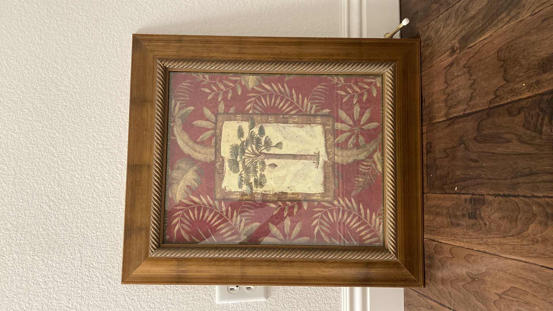 Photo 1 of 3-FRAMED TROPICAL ARTWORKS 23” x 27”