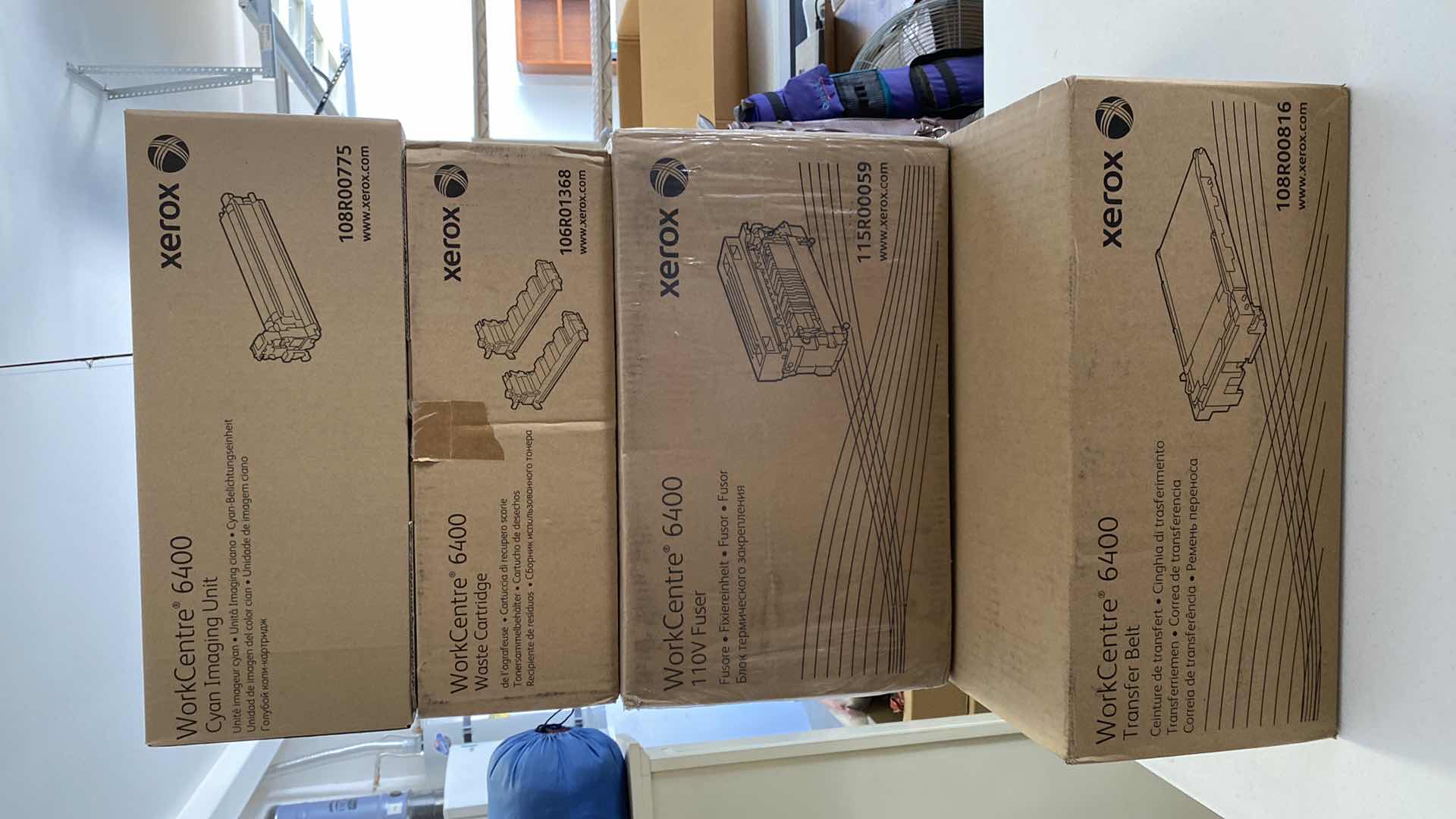 Photo 1 of CONSUMABLES FOR XEROX WORK CENTRE 6400