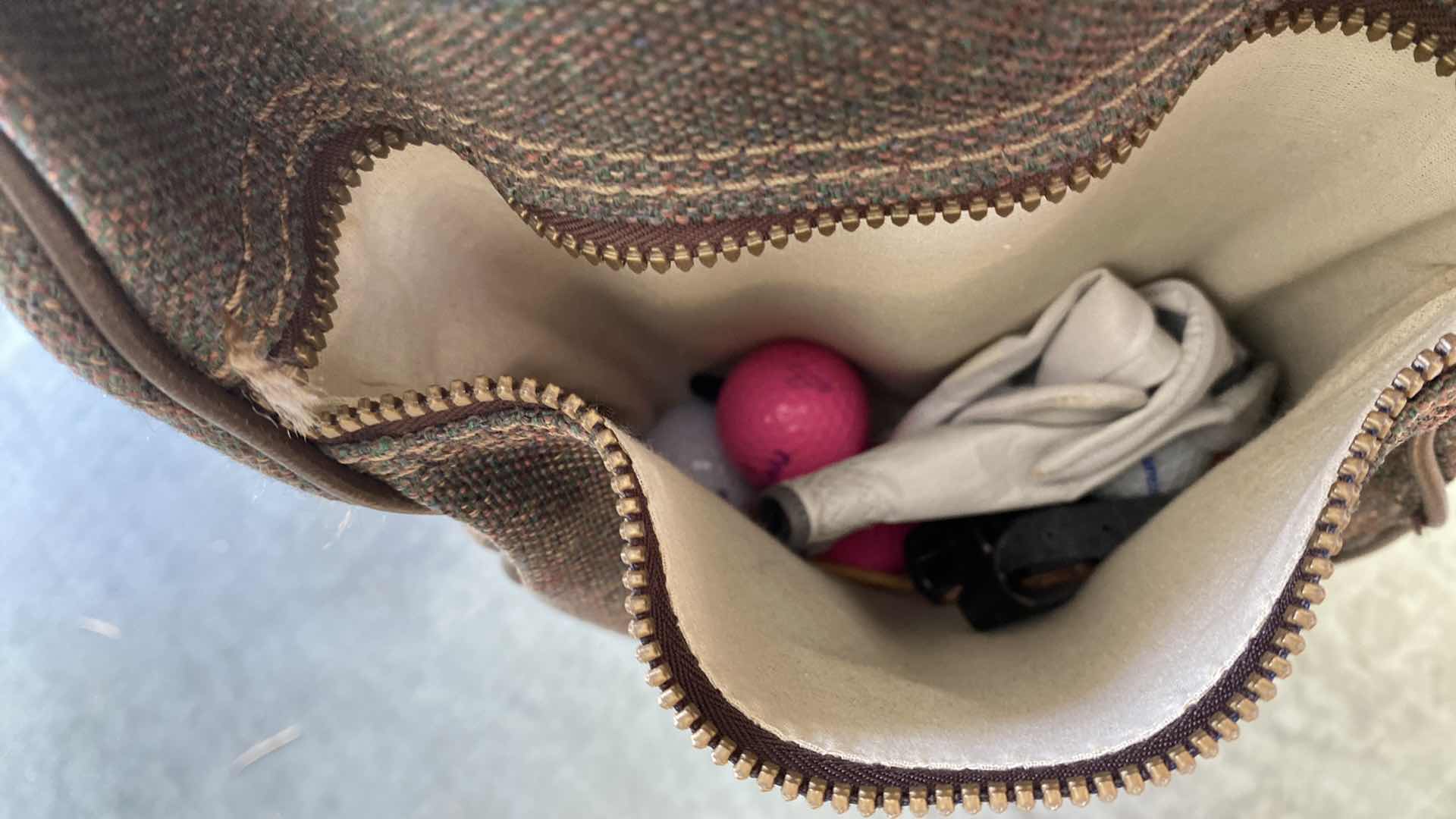 Photo 1 of GOLF BAG WITH ASSORTED CLUBS AND MORE