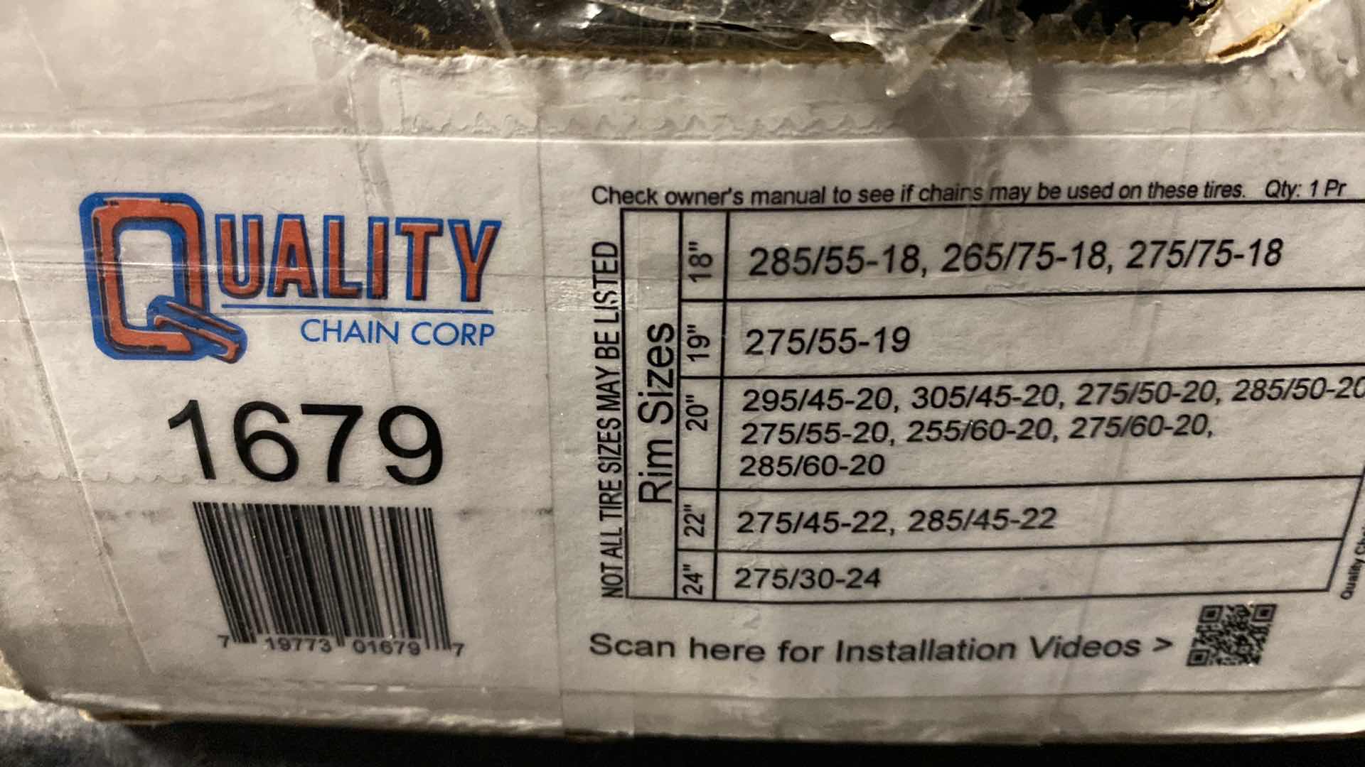 Photo 5 of COBRA JR. CABLE CHAINS FOR SUV/TRUCK AND SNOW/ICE BRUSH