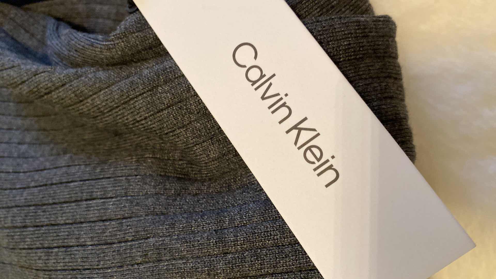 Photo 1 of 4- WOMENS SIZE SMALL NEW  CALVIN KLEIN OVERSIZED SWEATERS (1 has tag)