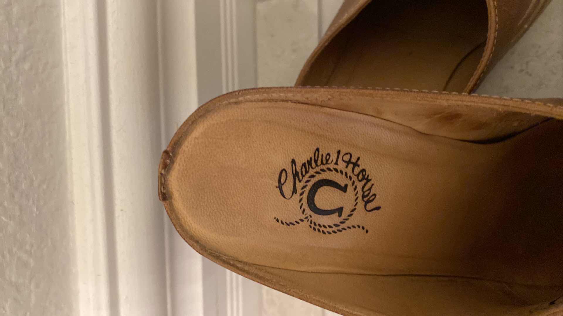 Photo 5 of 2 PAIRS WOMENS SIZE 10 CHARLIE 1 HORSE MULES ORIGINALLY $175 EACH