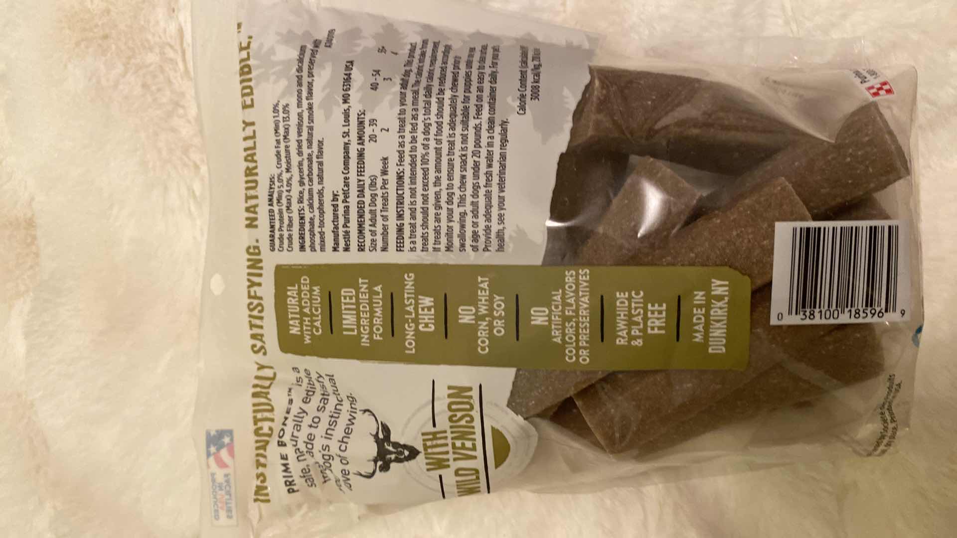 Photo 6 of 4 -  BAGS PURINA PRIME BONES 9 PK. 21.8 oz. BEST USED BY MARCH 2024