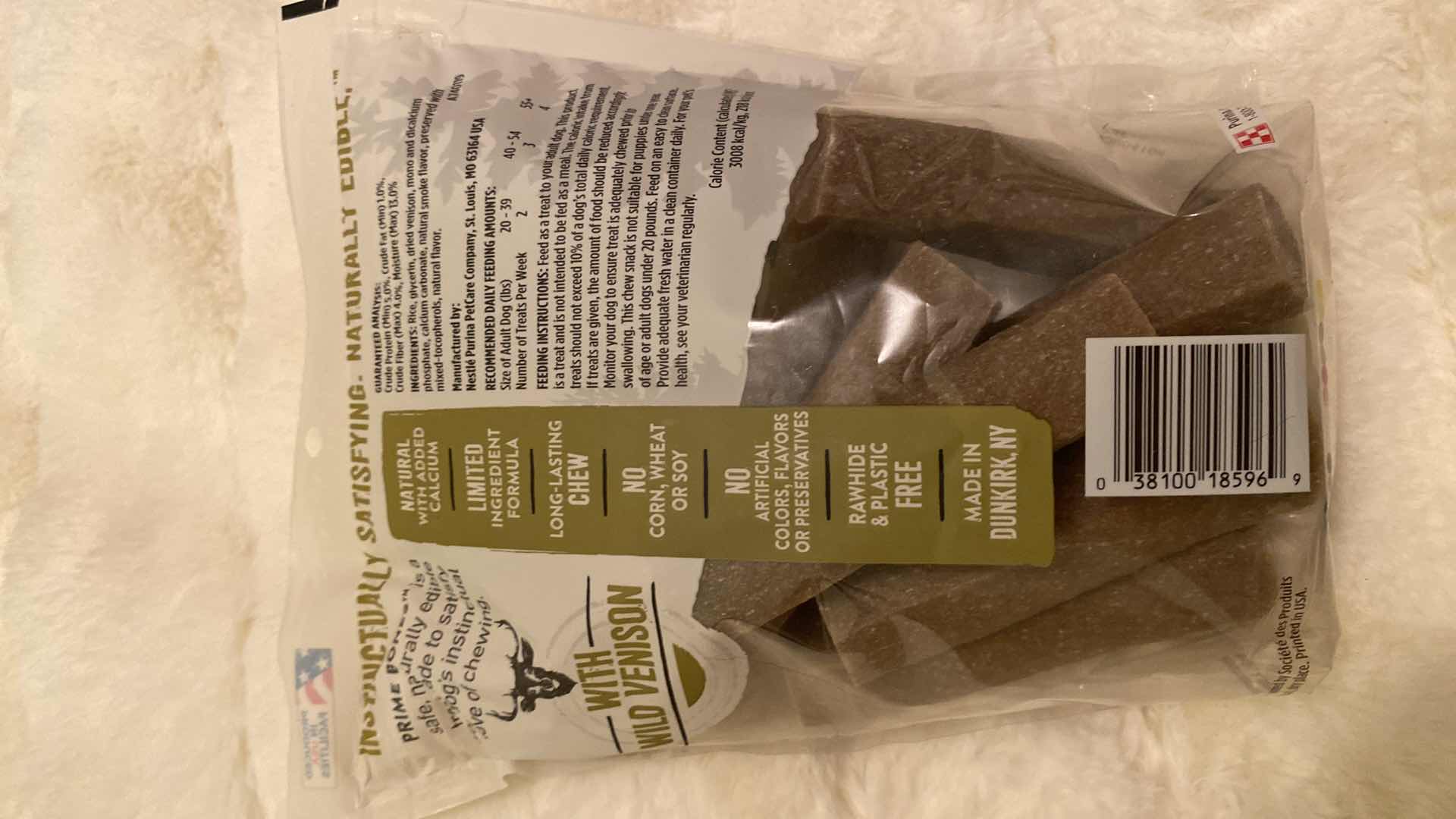 Photo 1 of 4 BAGS PURINA PRIME BONES 9 PK. 21.8 oz. BEST USED BY MARCH 2024