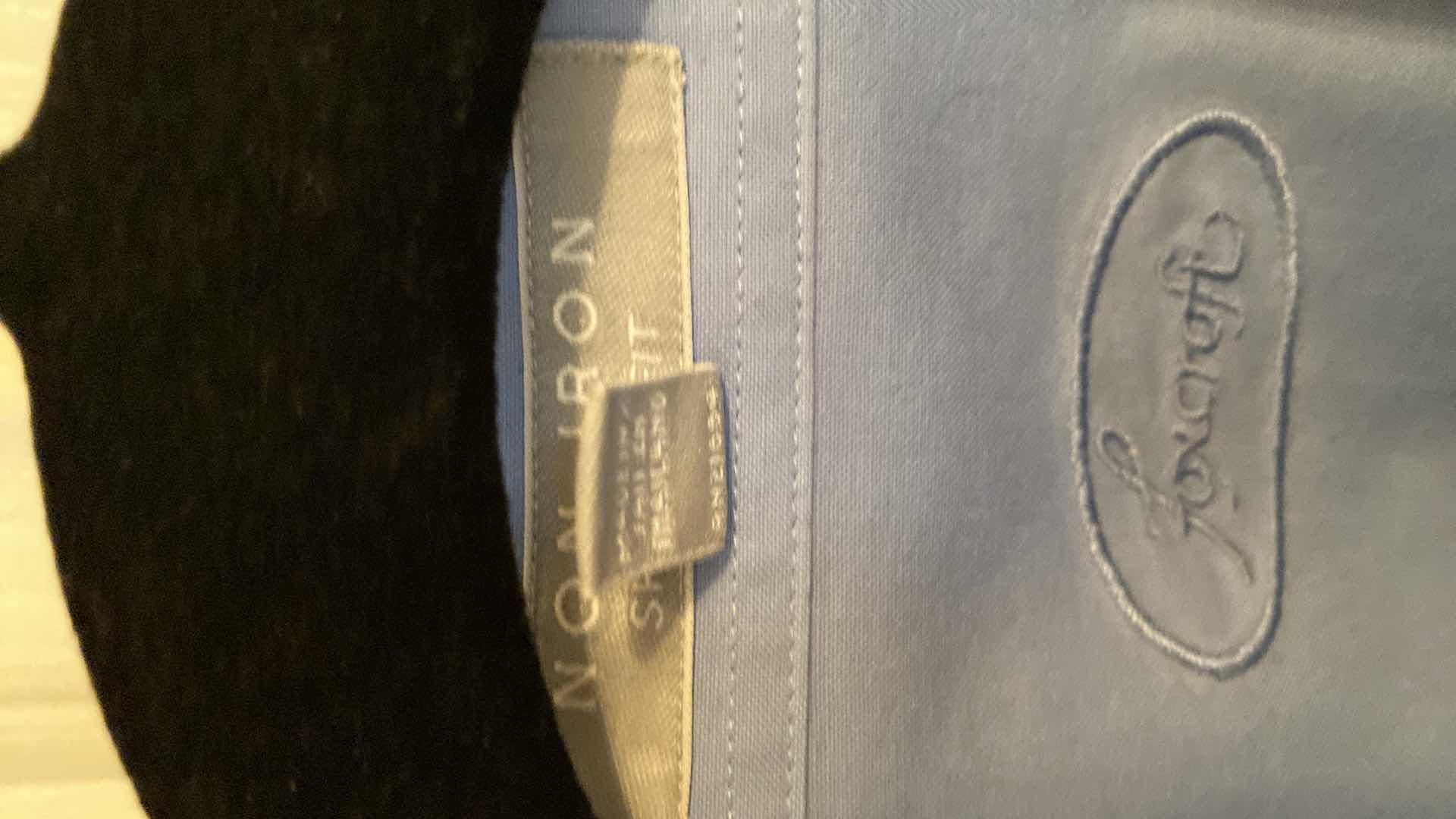 Photo 1 of WOMENS SIZE 8 FOXCROFT LONG SLEEVE SHIRTS - LIGHT PINK AND BLUE