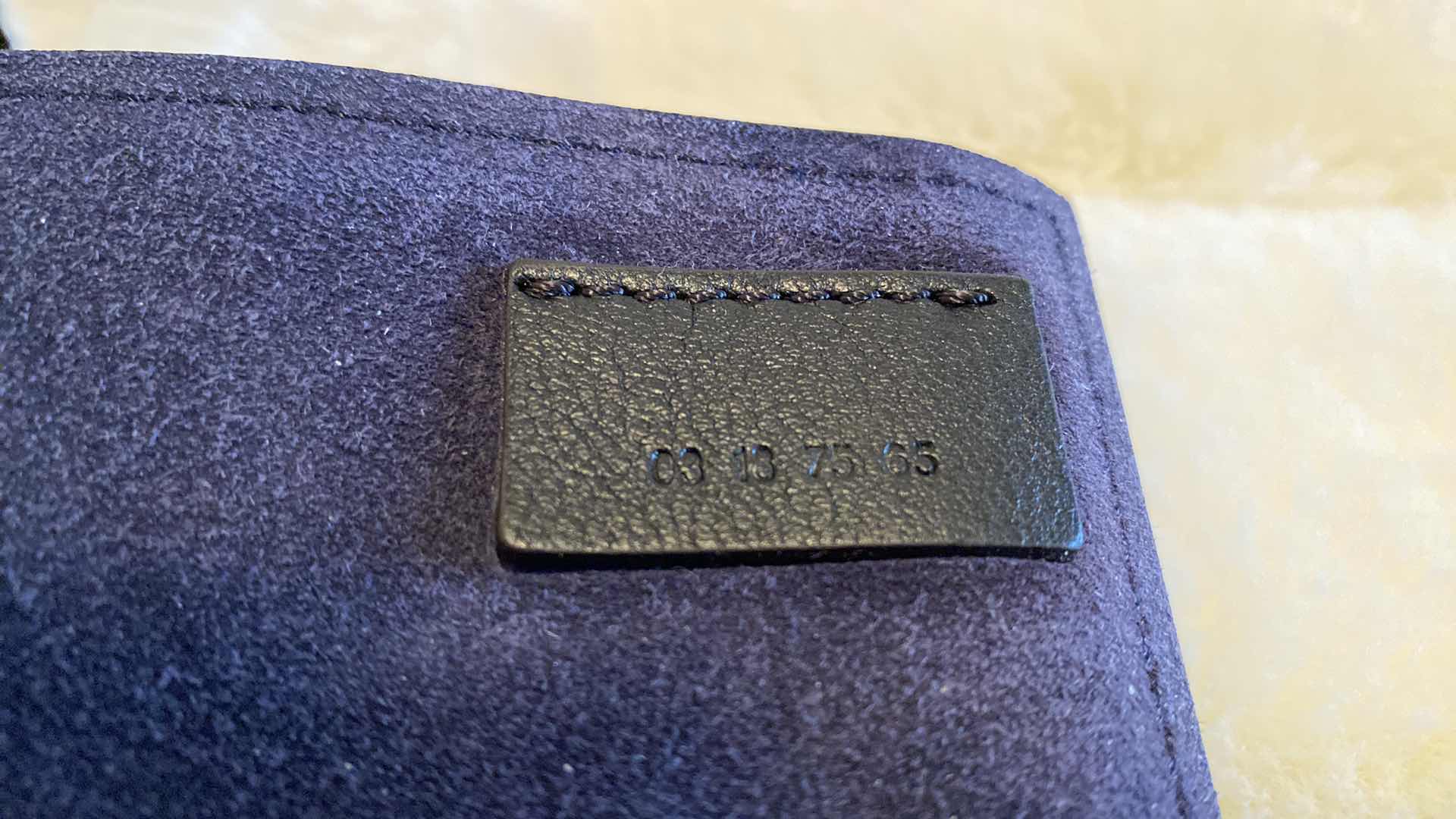 Photo 5 of AUTHENTIC CHLOE SINGLE SIZE MILO BLACK LEATHER & SUEDE TOTE - LIKE NEW- FINAL SALE - NOT RETURNABLE 13” X 7” H 11” NOT INCLUDING HANDLES, INCLUDES PELKIN PINK FELT ORGANIZER