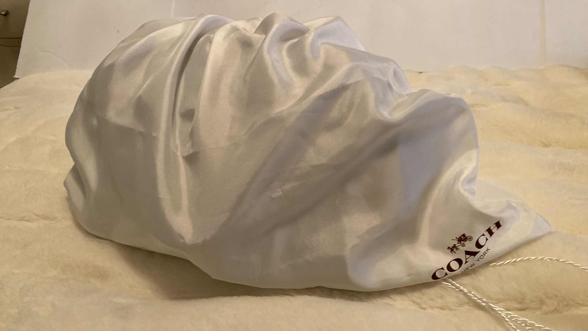 Photo 12 of $869 AUTHENTIC COACH ACE SATCHEL IN BURGUNDY WITH STRAP, WHIPSTITCHED HANDLES AND GUNMETAL HARDWARE INCLUDES DUSTBAG- NON RETURABLE - FINAL SALE