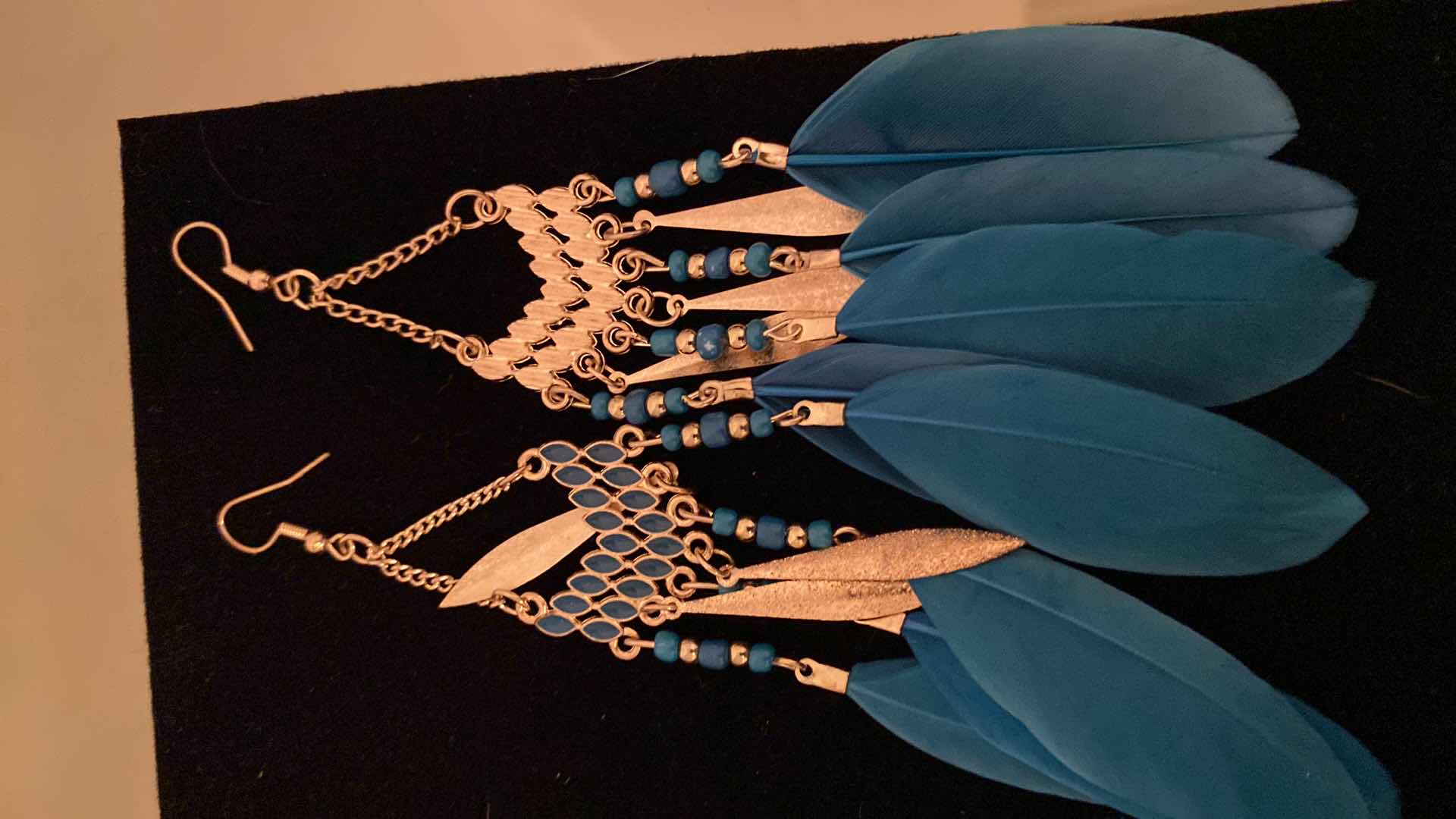 Photo 1 of COSTUME JEWELRY- NON-RETURNABLE FINAL SALE (EARRINGS IN MIDDLE ARE TURQUOISE FROM DILLARDS