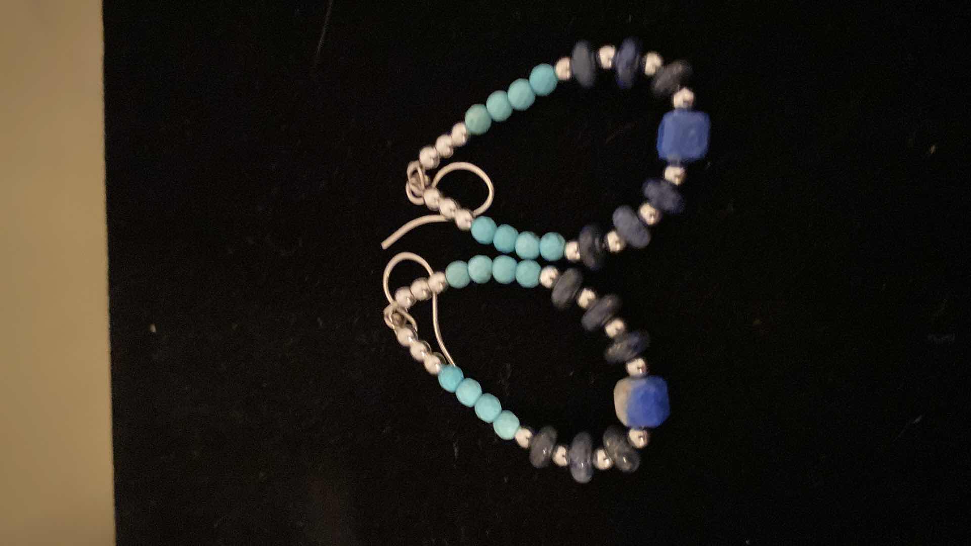 Photo 1 of COSTUME JEWELRY- NON-RETURNABLE FINAL SALE (EARRINGS IN MIDDLE ARE TURQUOISE FROM DILLARDS